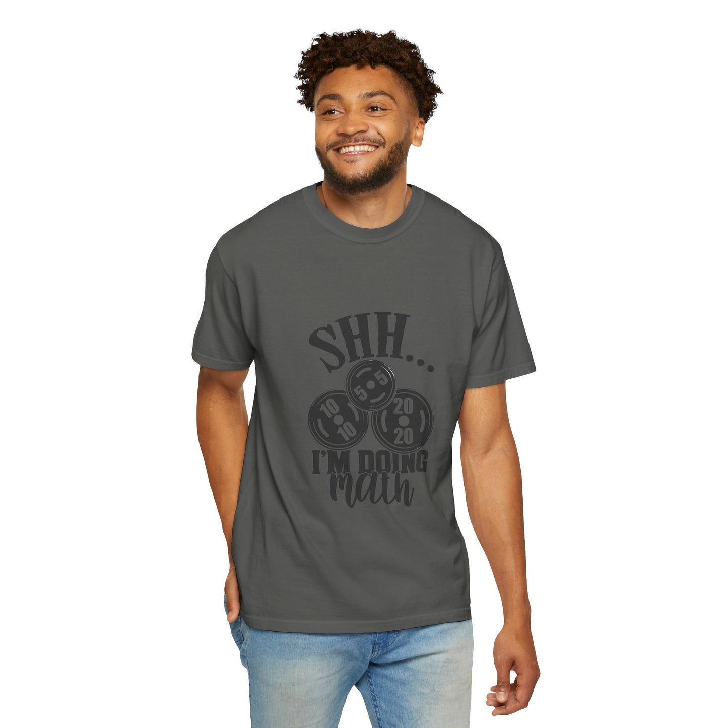 "SHHHH I'm doing Math" - Men's Work Tee