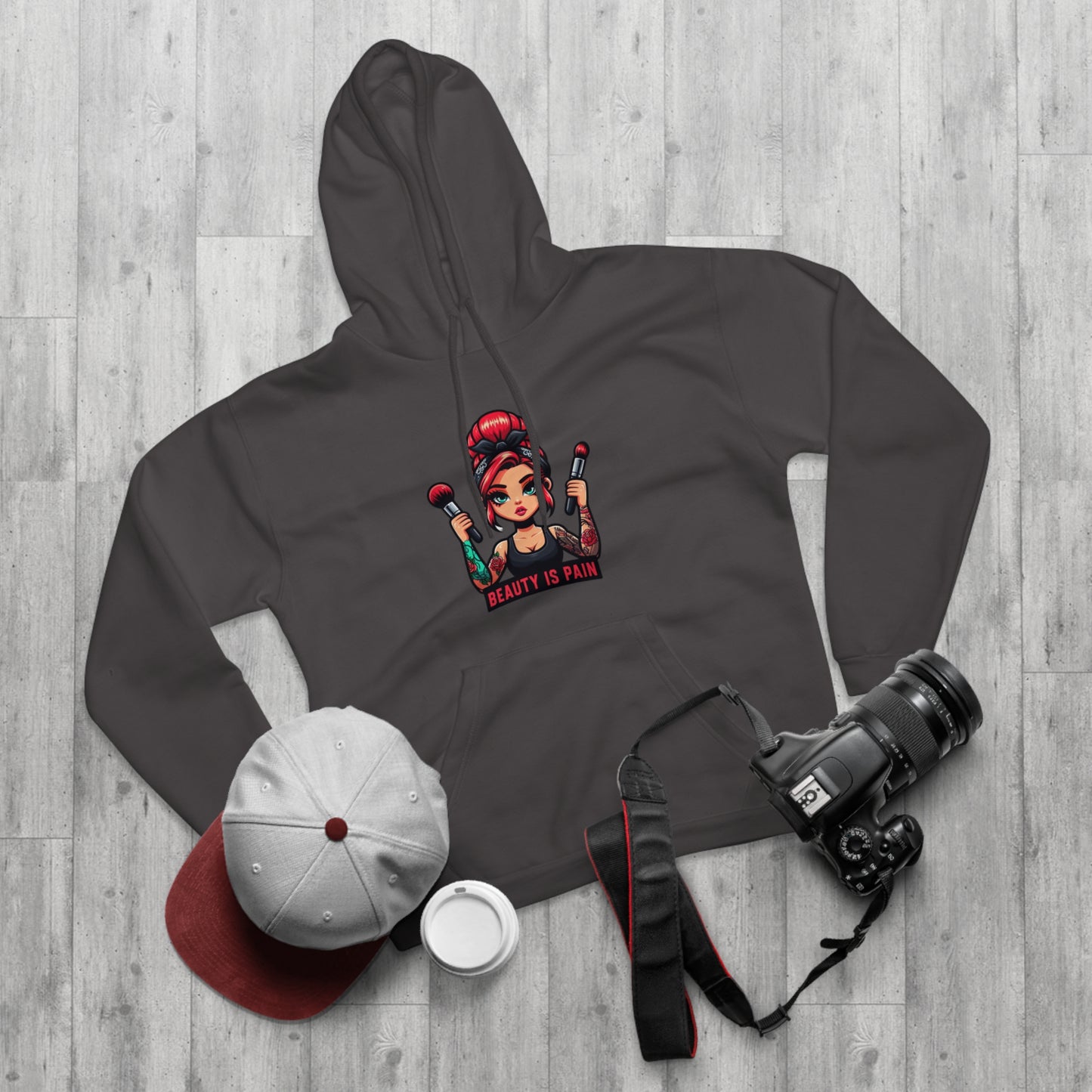 " Beauty is Pain" - Women's Pullover Hoodie