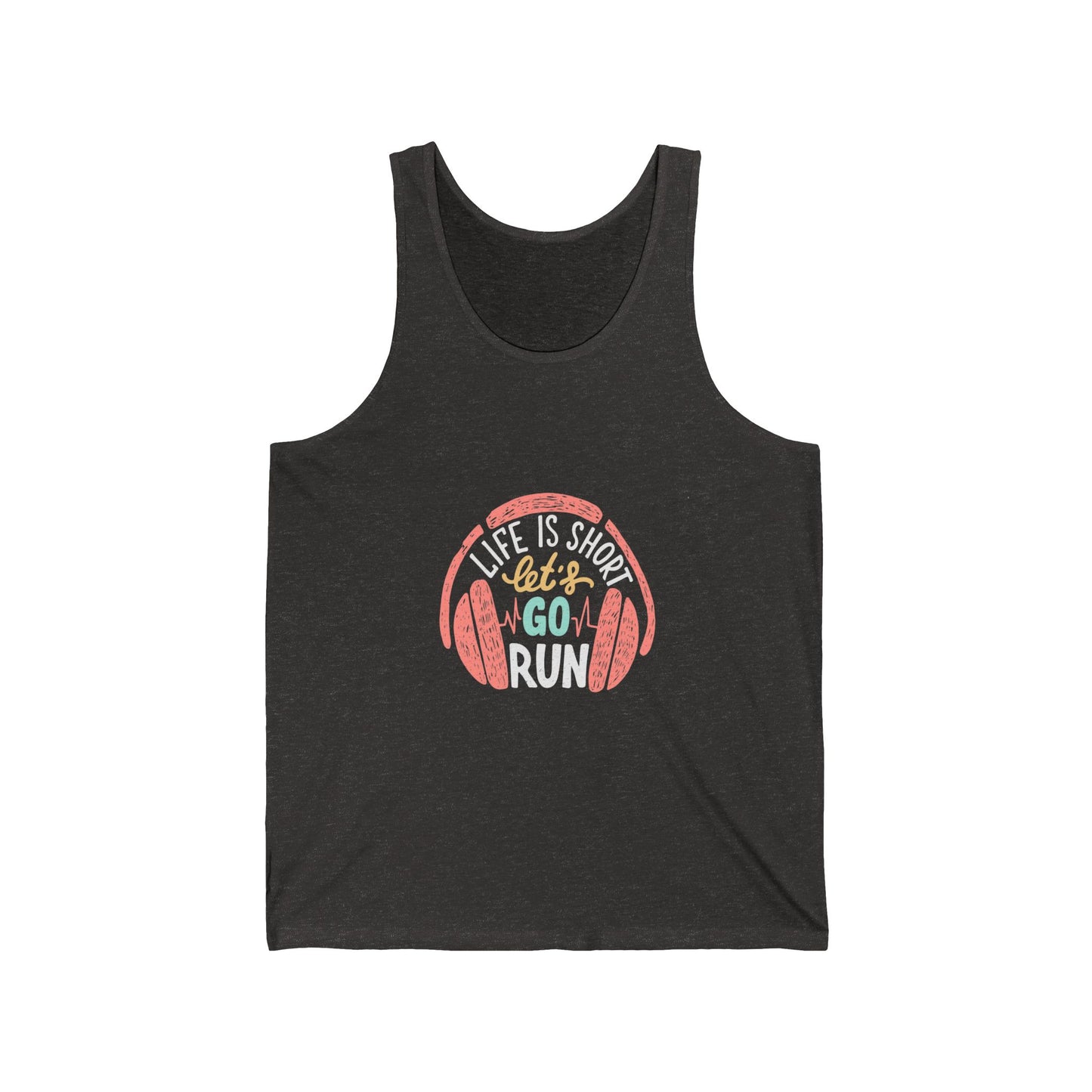 " Life is short, go for a run" - Women's Tank Top