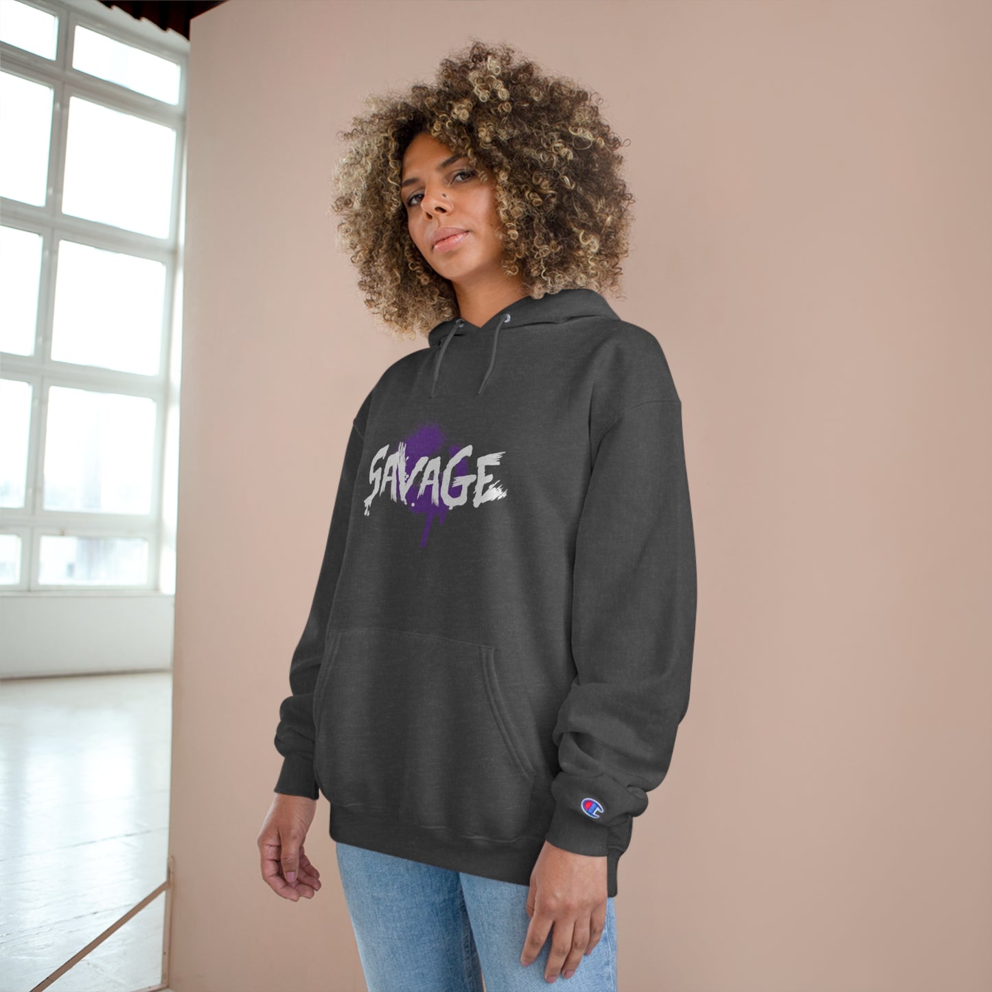 " Savage" - Unisex Pullover Hoodie