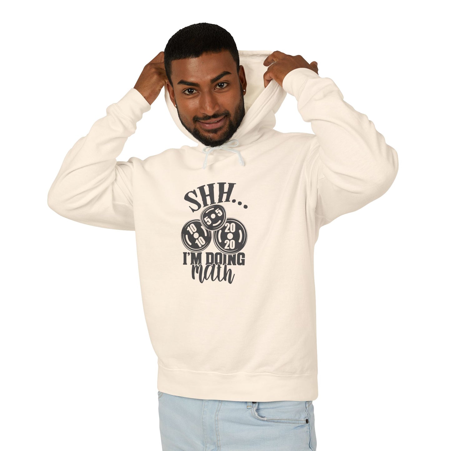 "SHHHH I'm doing math" - Unisex Pullover Hoodie ( No pockets)