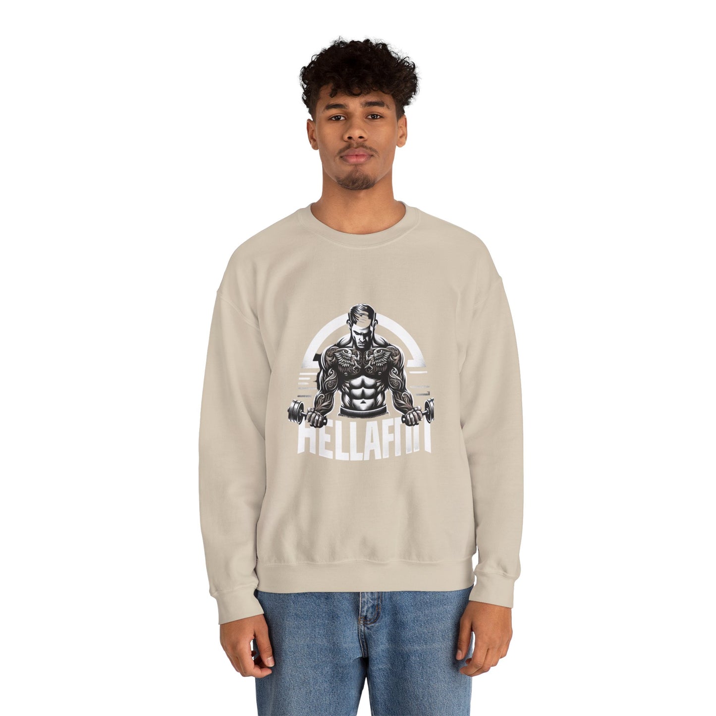 Men's "HELLAFIT" Original Design Sweatshirt