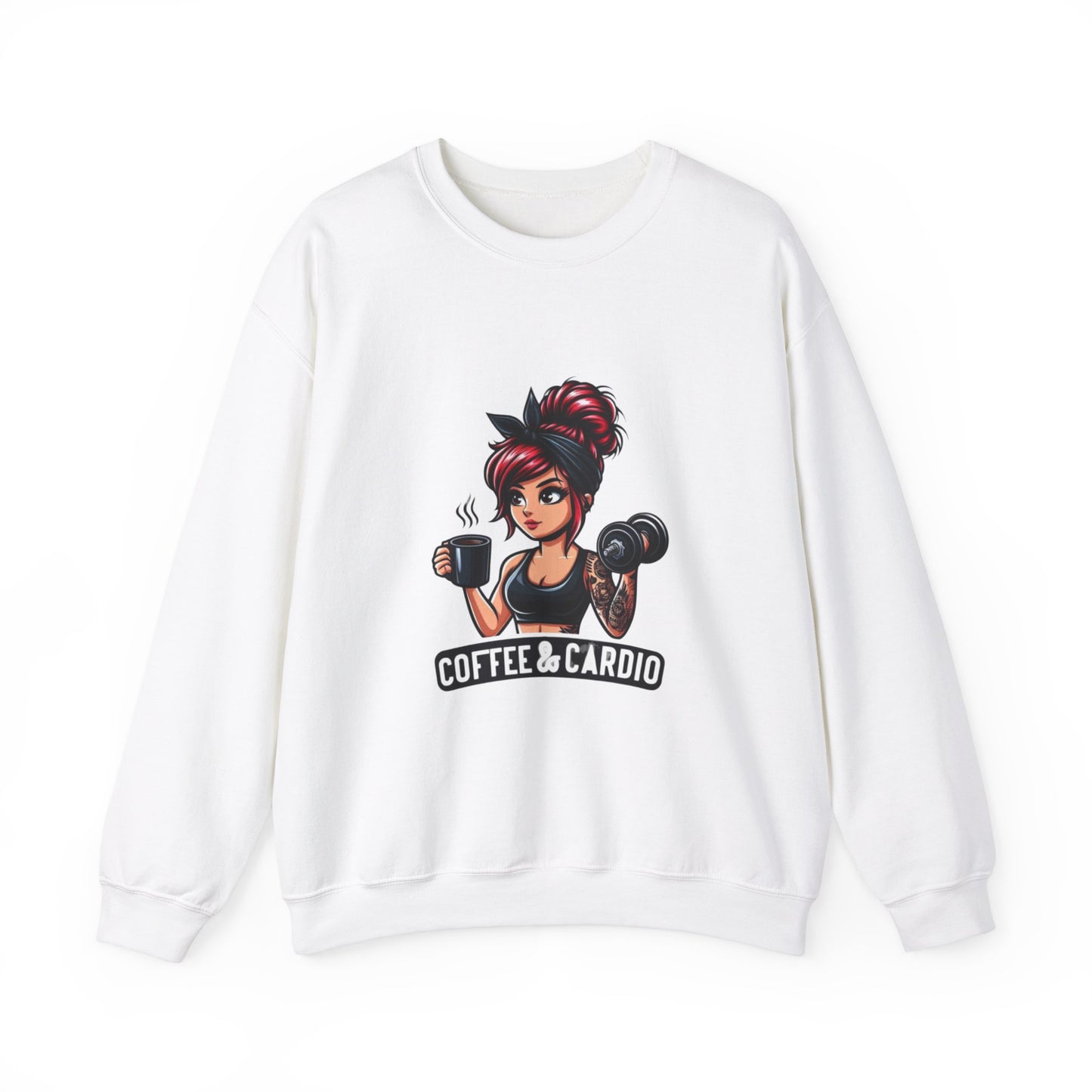 Women's "Coffee & Cardio" Sweatshirt