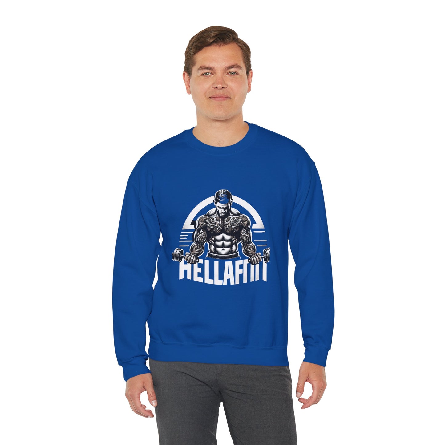 Men's "HELLAFIT" Original Design Sweatshirt