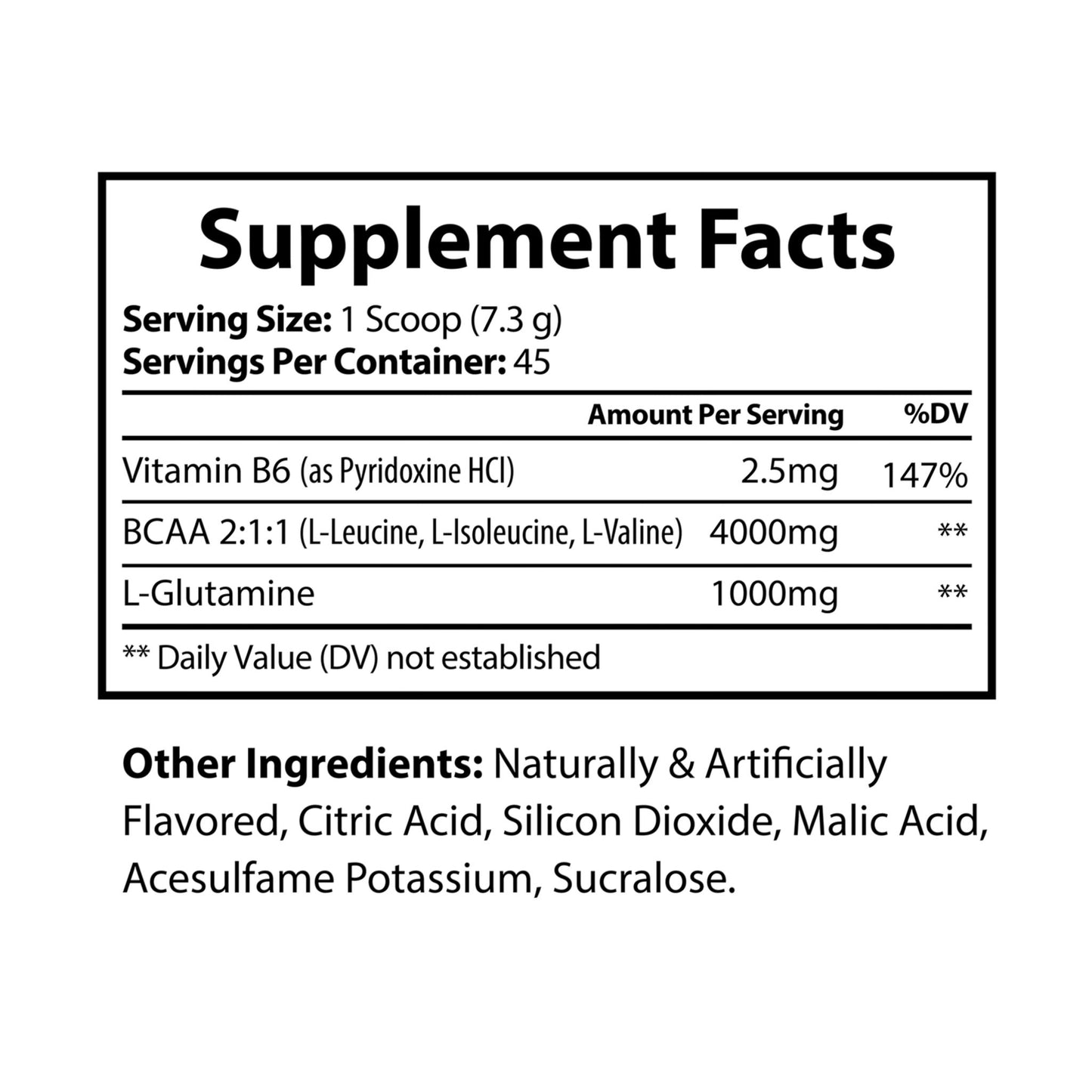 BCAA Supplement, Watermelon (45 servings)