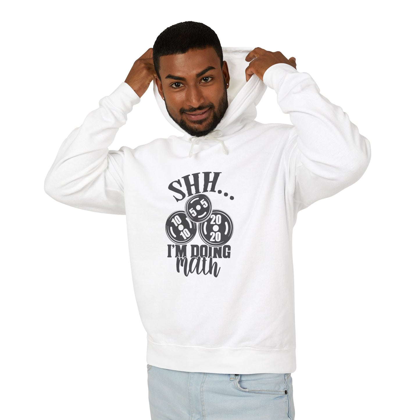 "SHHHH I'm doing math" - Unisex Pullover Hoodie ( No pockets)