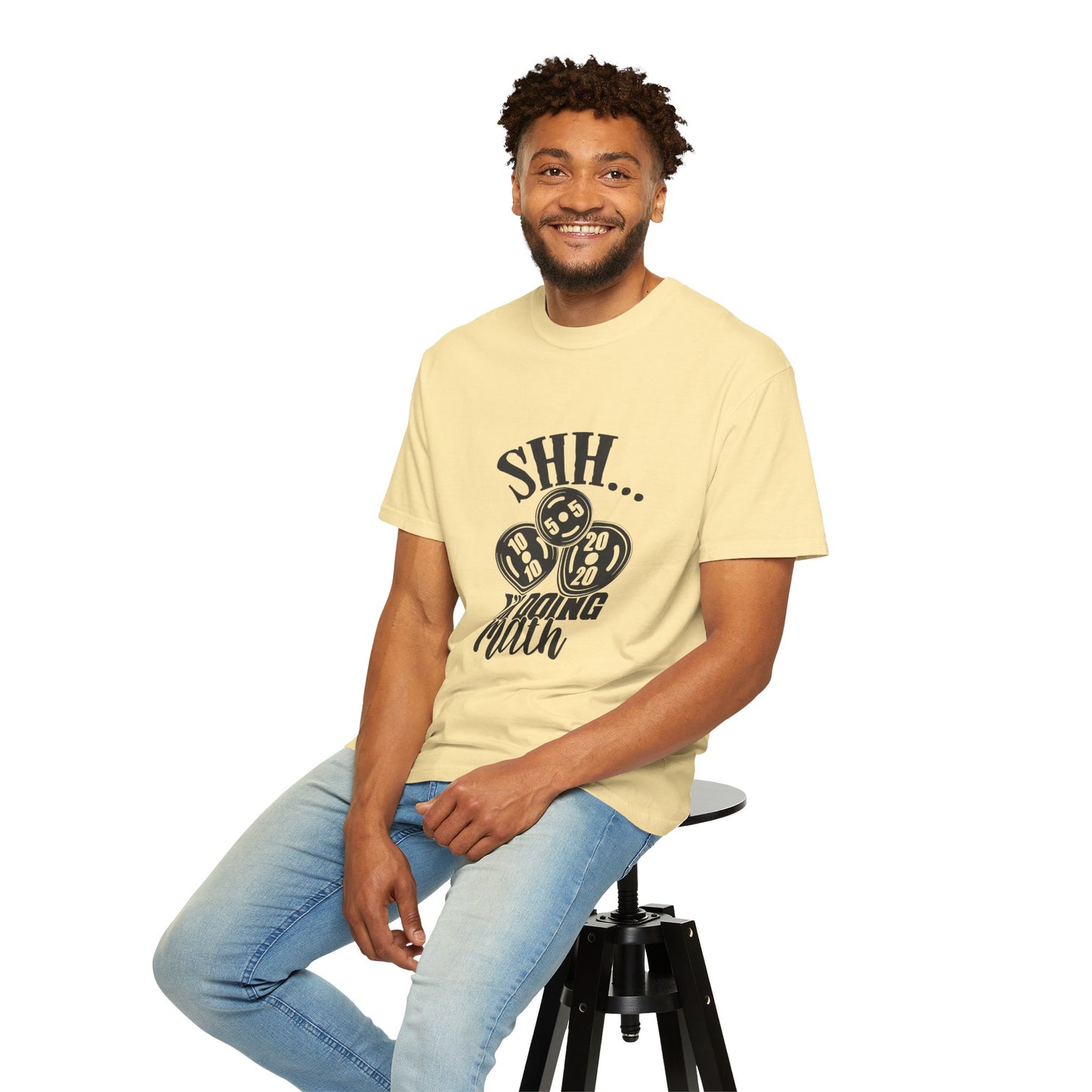 "SHHHH I'm doing Math" - Men's Work Tee