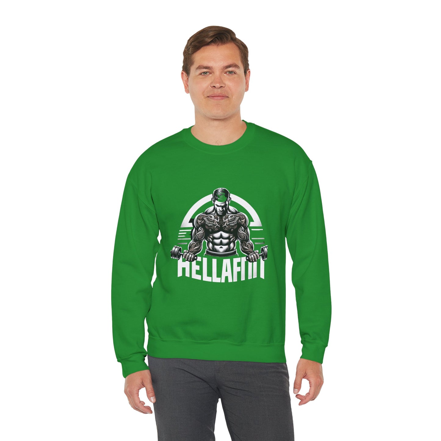 Men's "HELLAFIT" Original Design Sweatshirt
