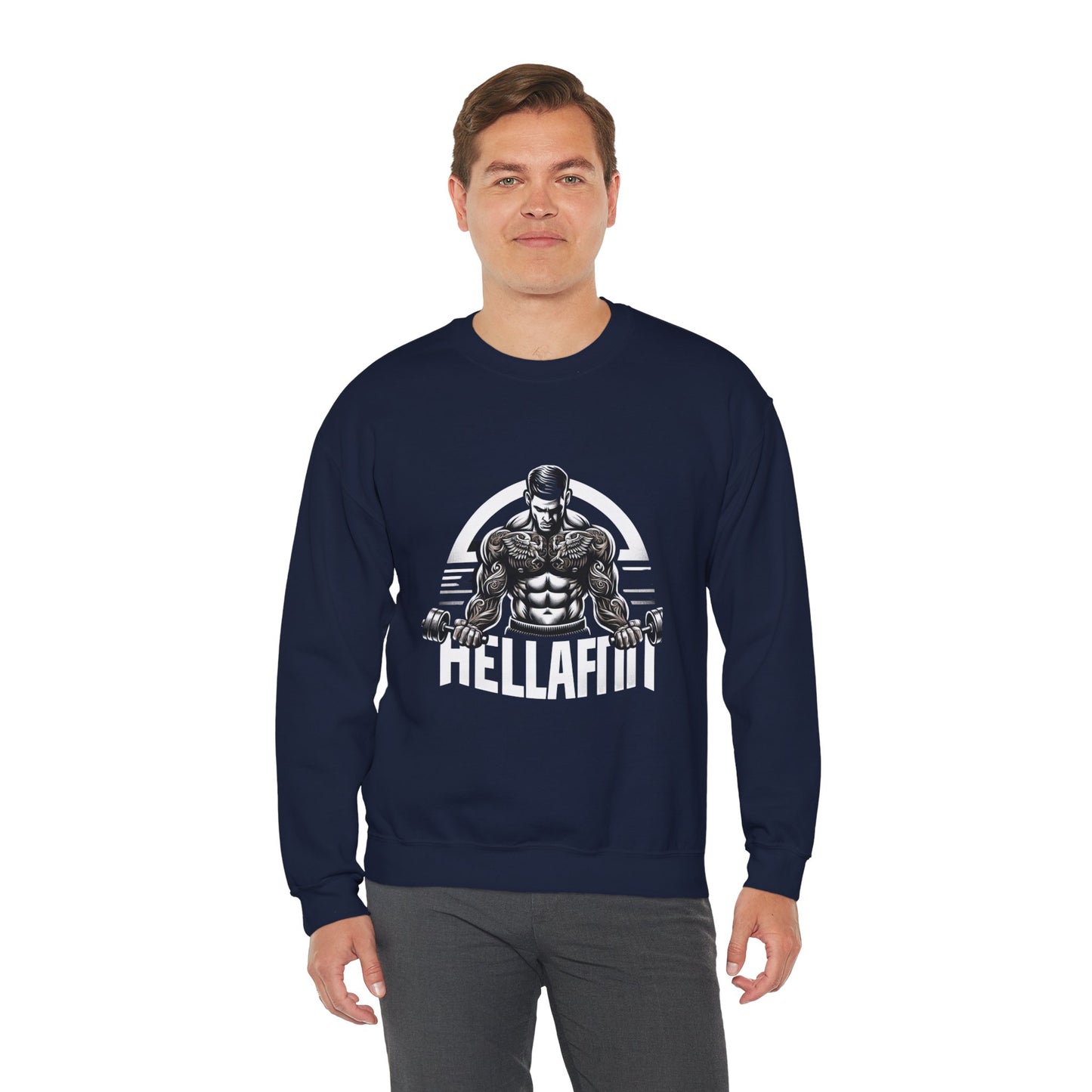 Men's "HELLAFIT" Original Design Sweatshirt