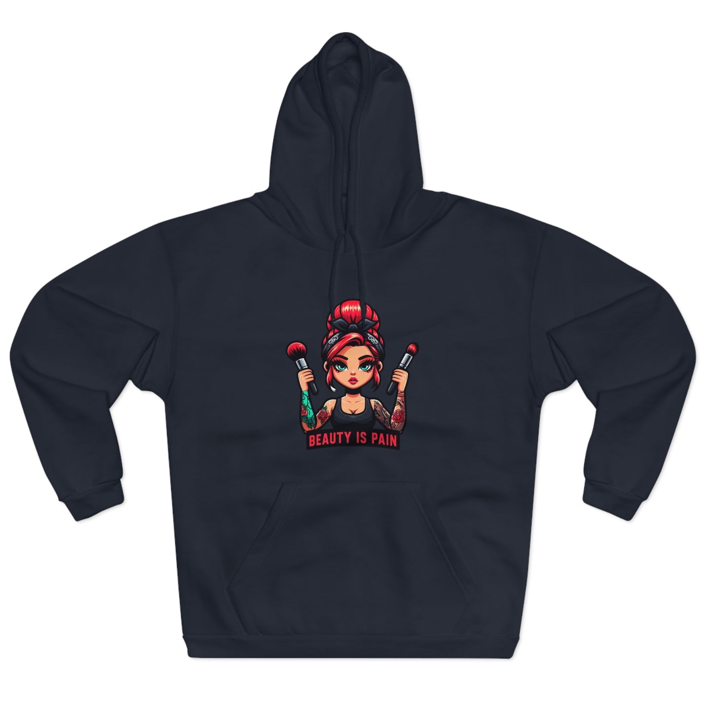 " Beauty is Pain" - Women's Pullover Hoodie