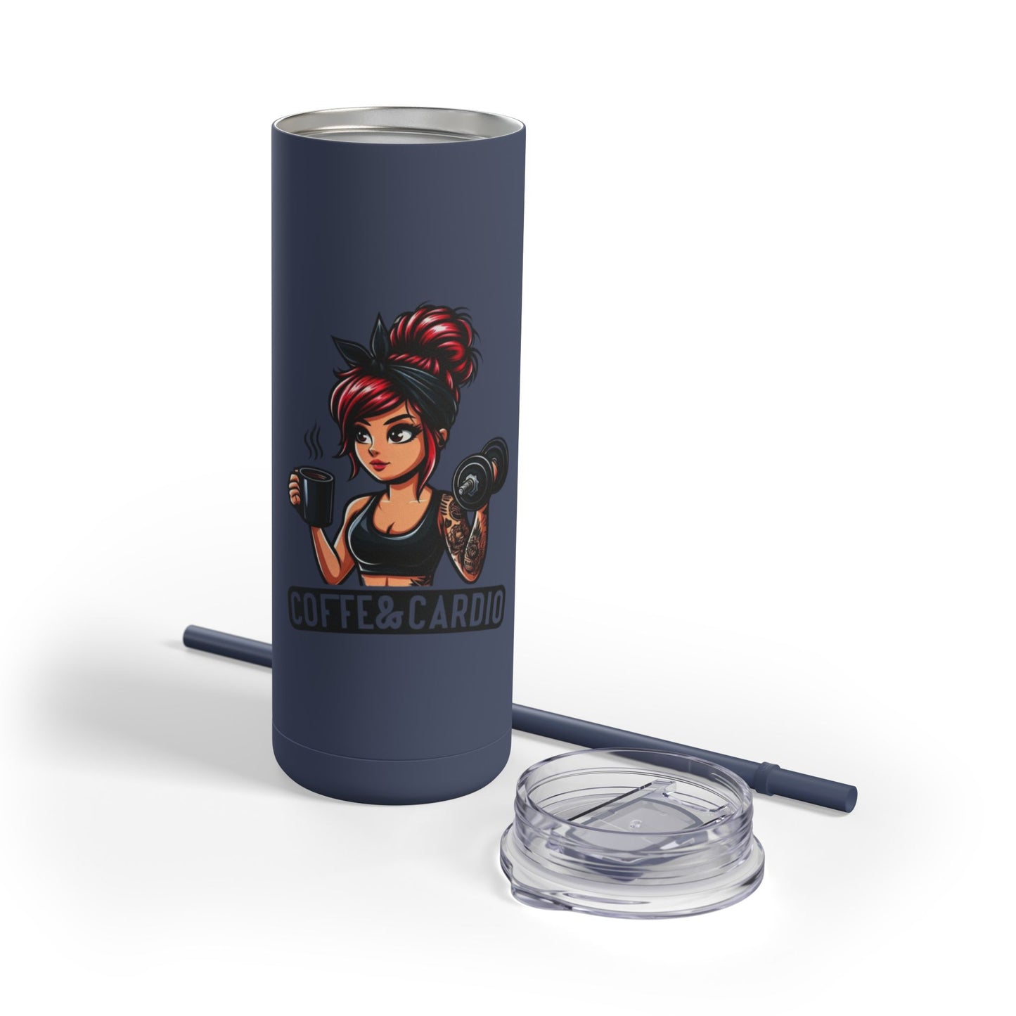 Skinny Matte Tumbler, 20oz