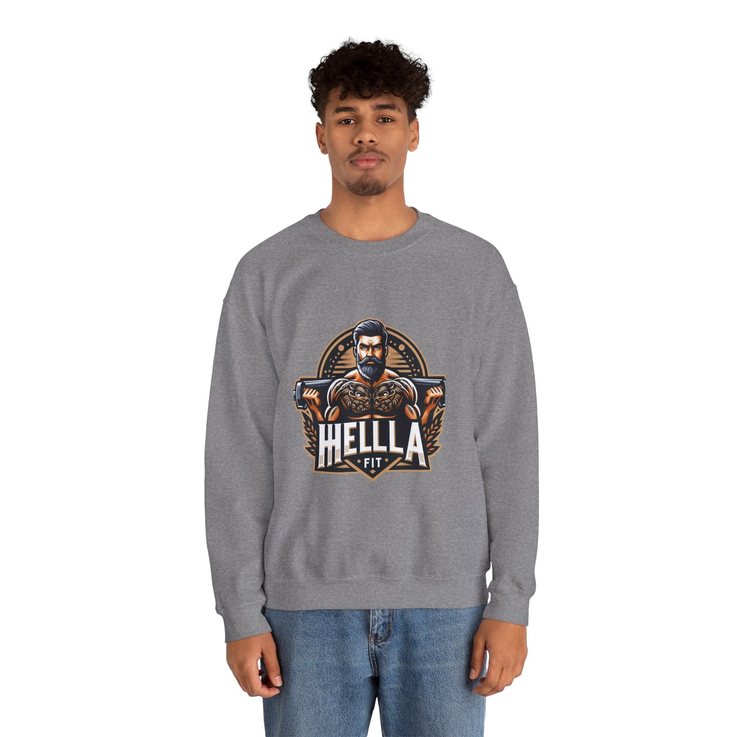 Men's " HELLAFIT" Original Design Sweatshirt
