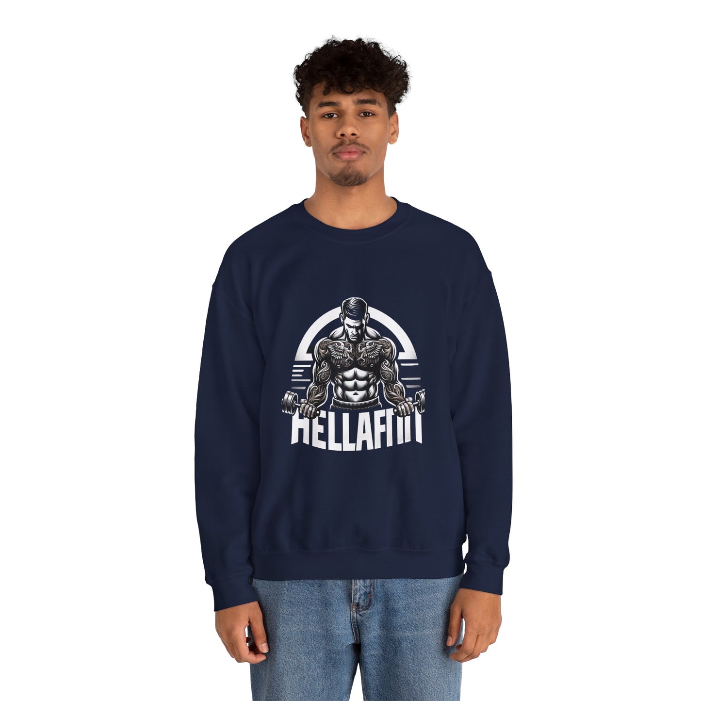 Men's "HELLAFIT" Original Design Sweatshirt