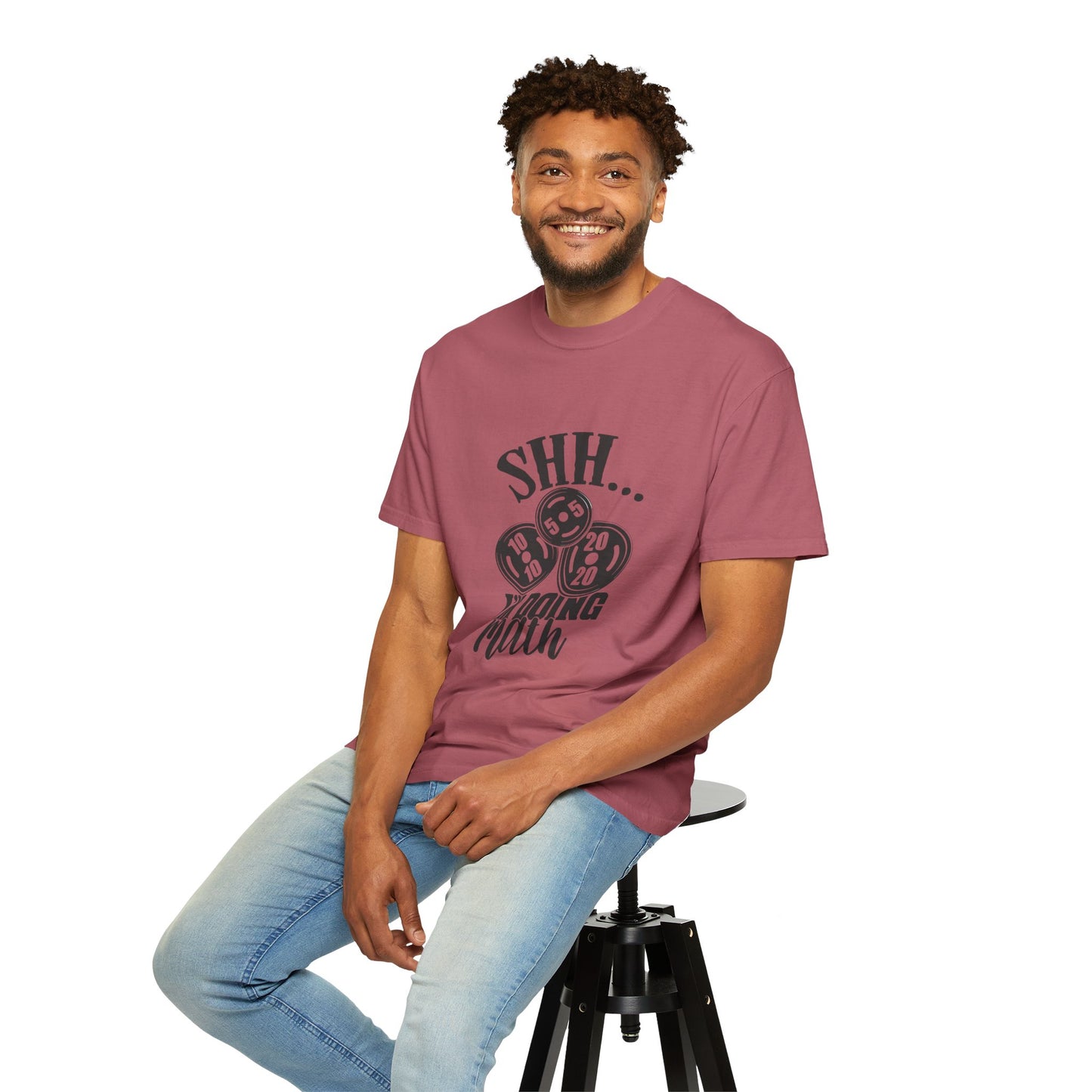 "SHHHH I'm doing Math" - Men's Work Tee