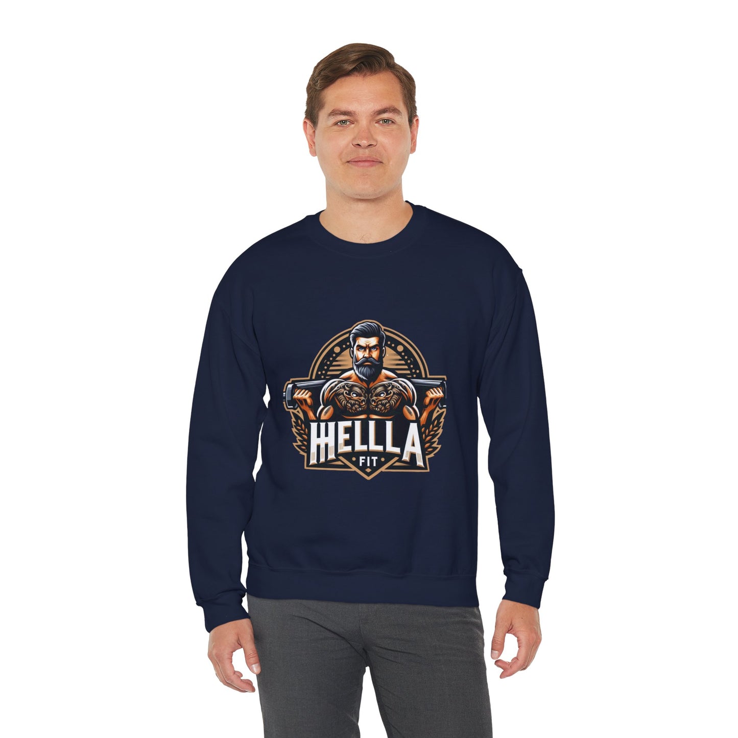 Men's " HELLAFIT" Original Design Sweatshirt