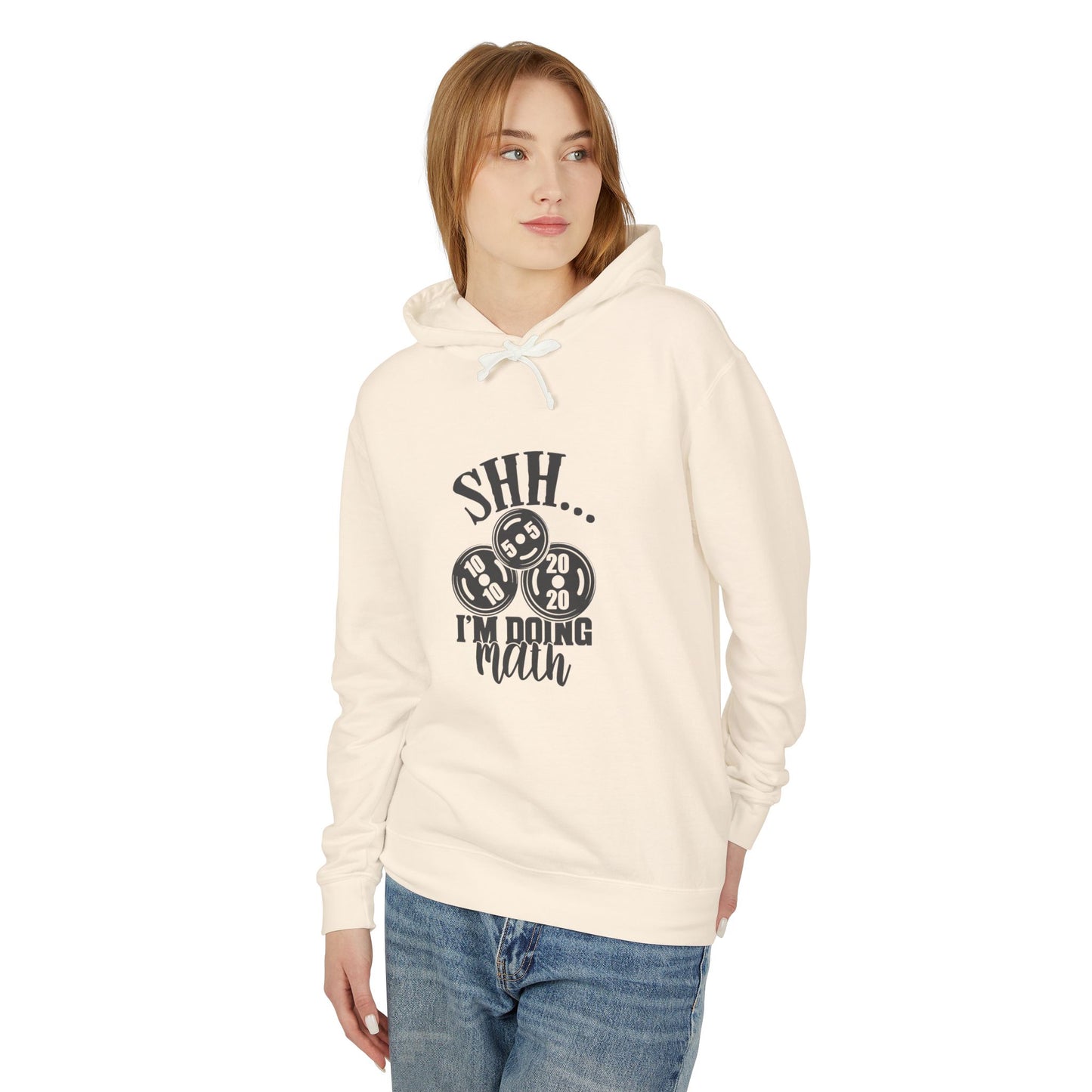 "SHHHH I'm doing math" - Unisex Pullover Hoodie ( No pockets)