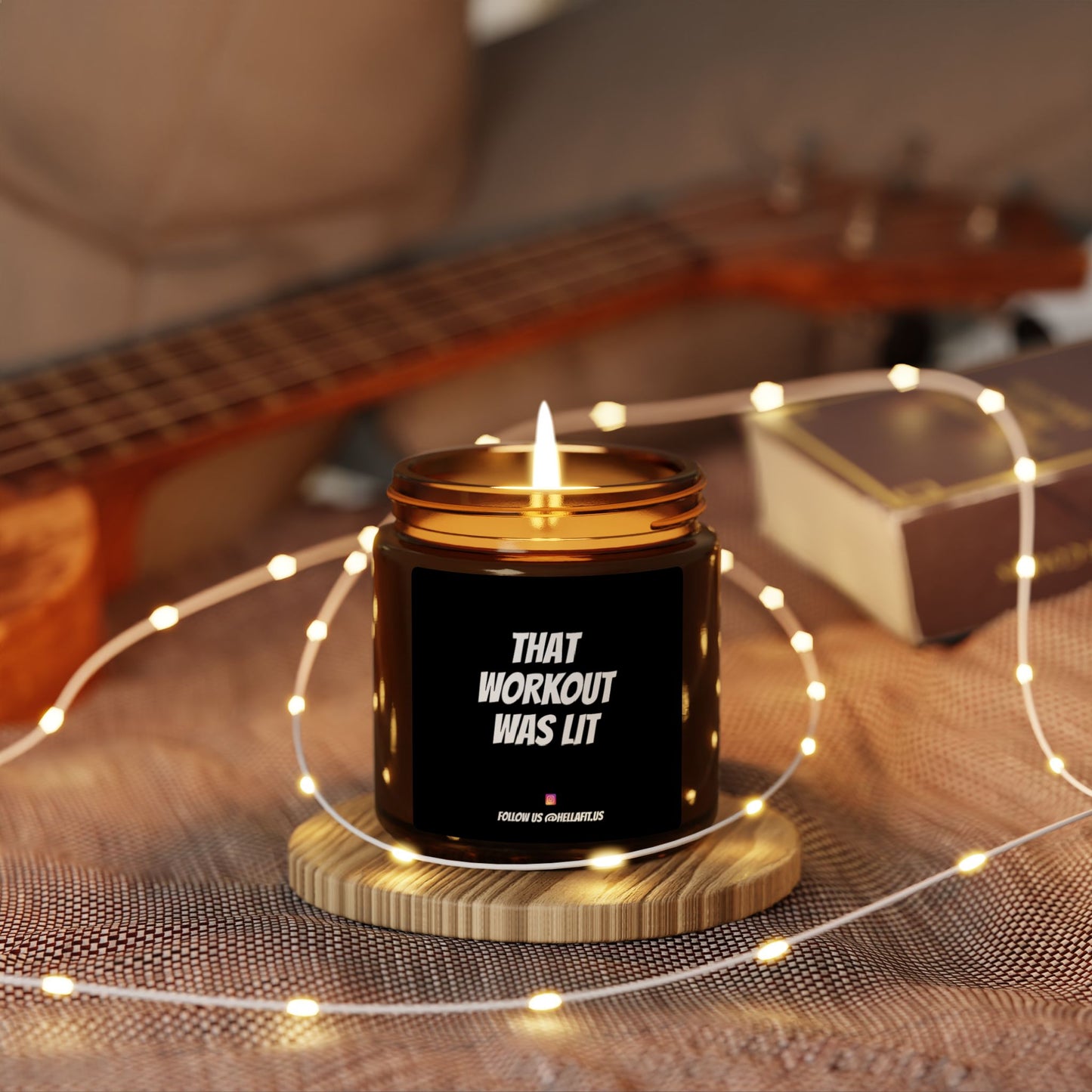 Funny Workout Candle