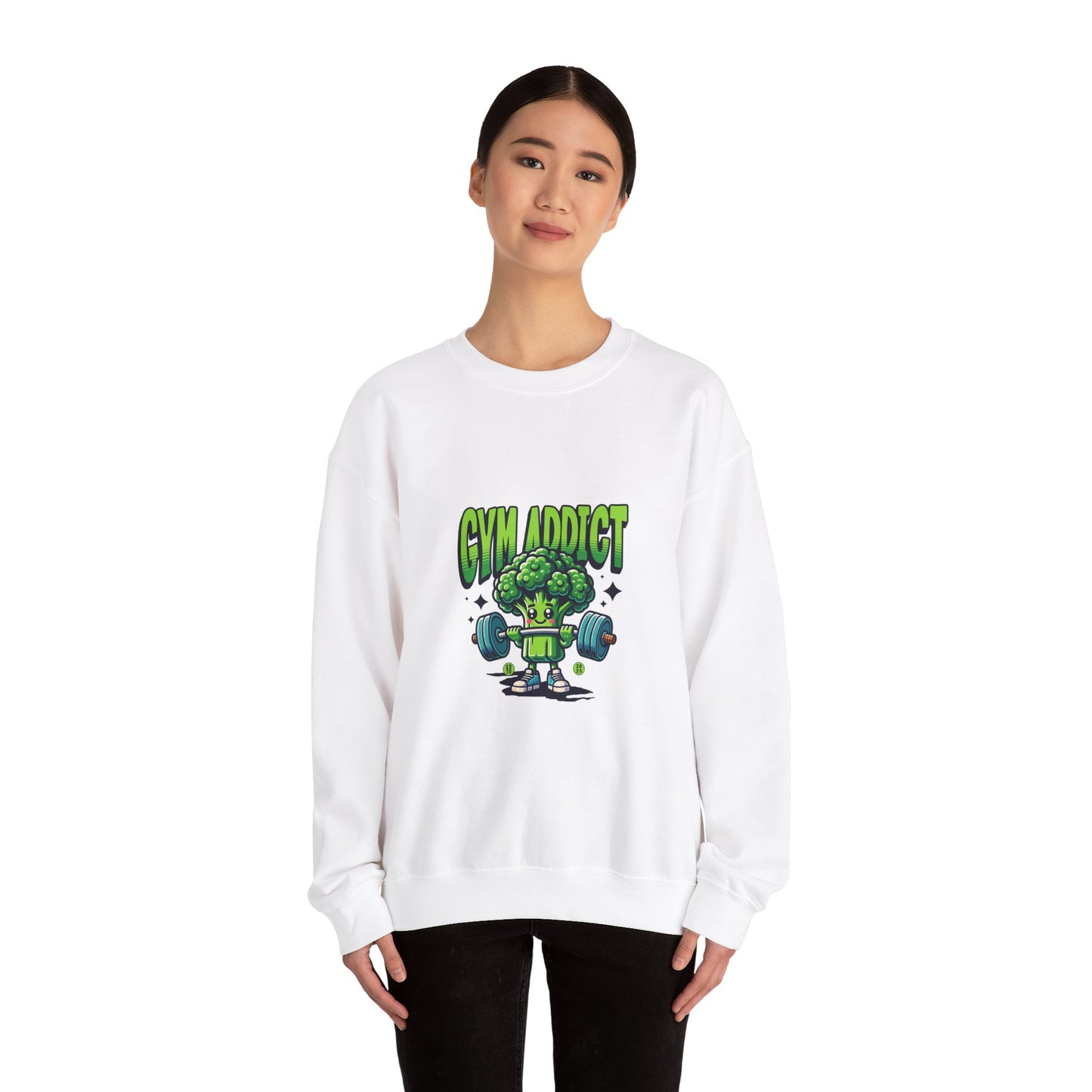 " Gym Addict" Funny Sweatshirt