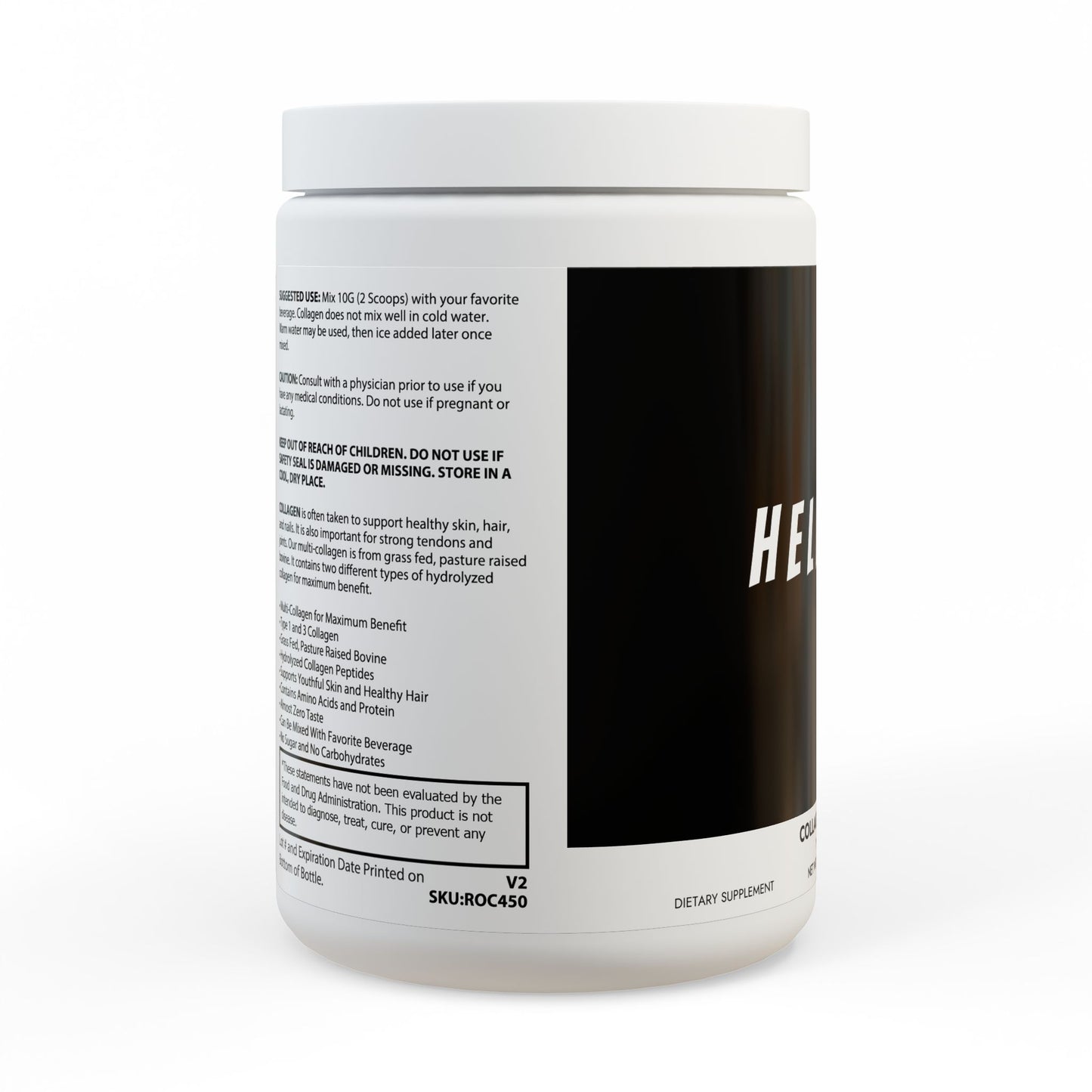 Collagen Peptides Type I & III Supplement