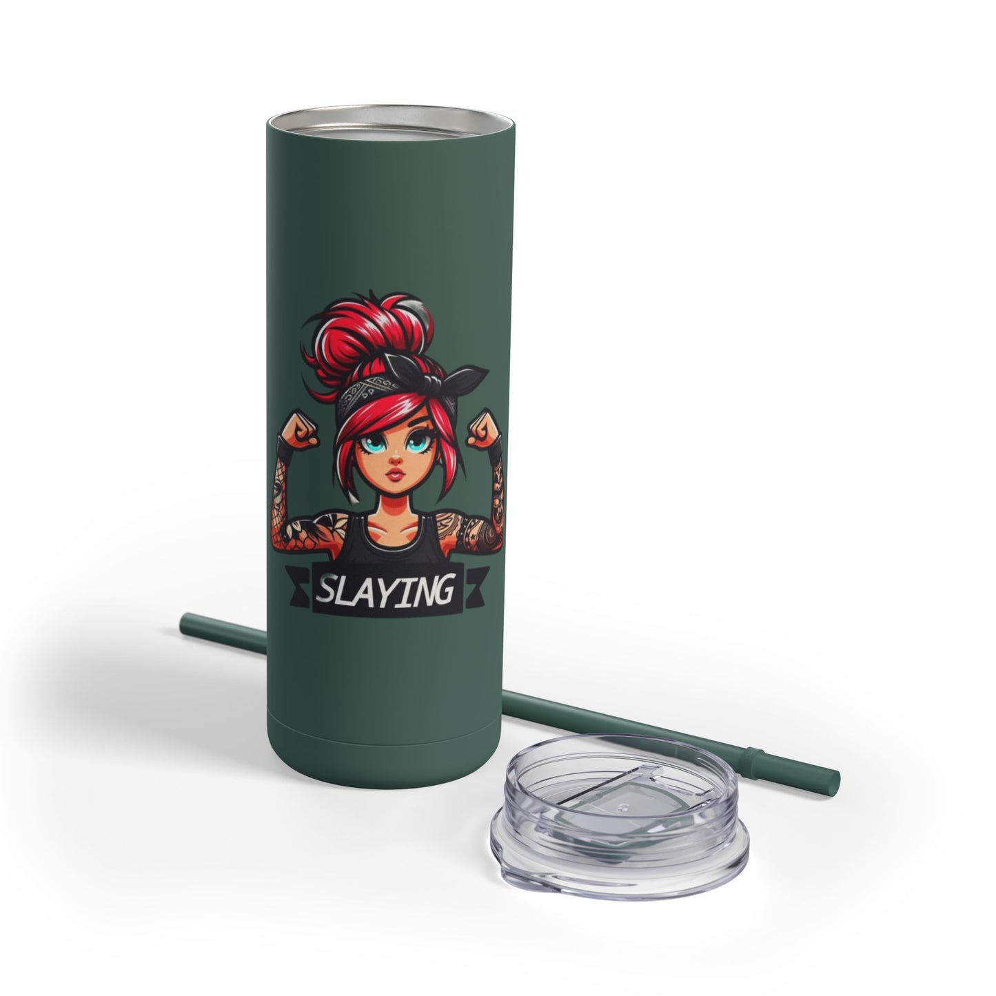 Skinny Matte Tumbler, 20oz