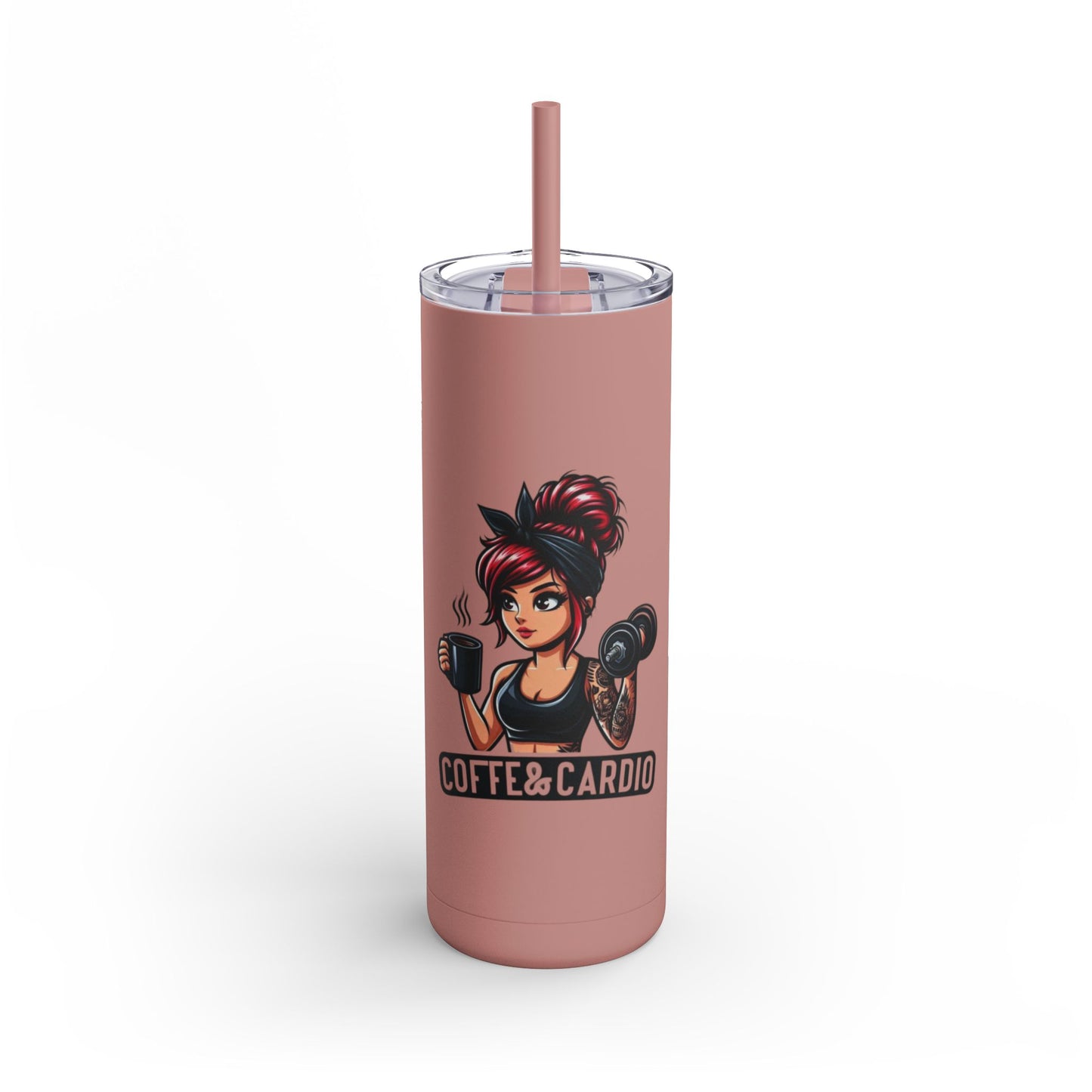 Skinny Matte Tumbler, 20oz