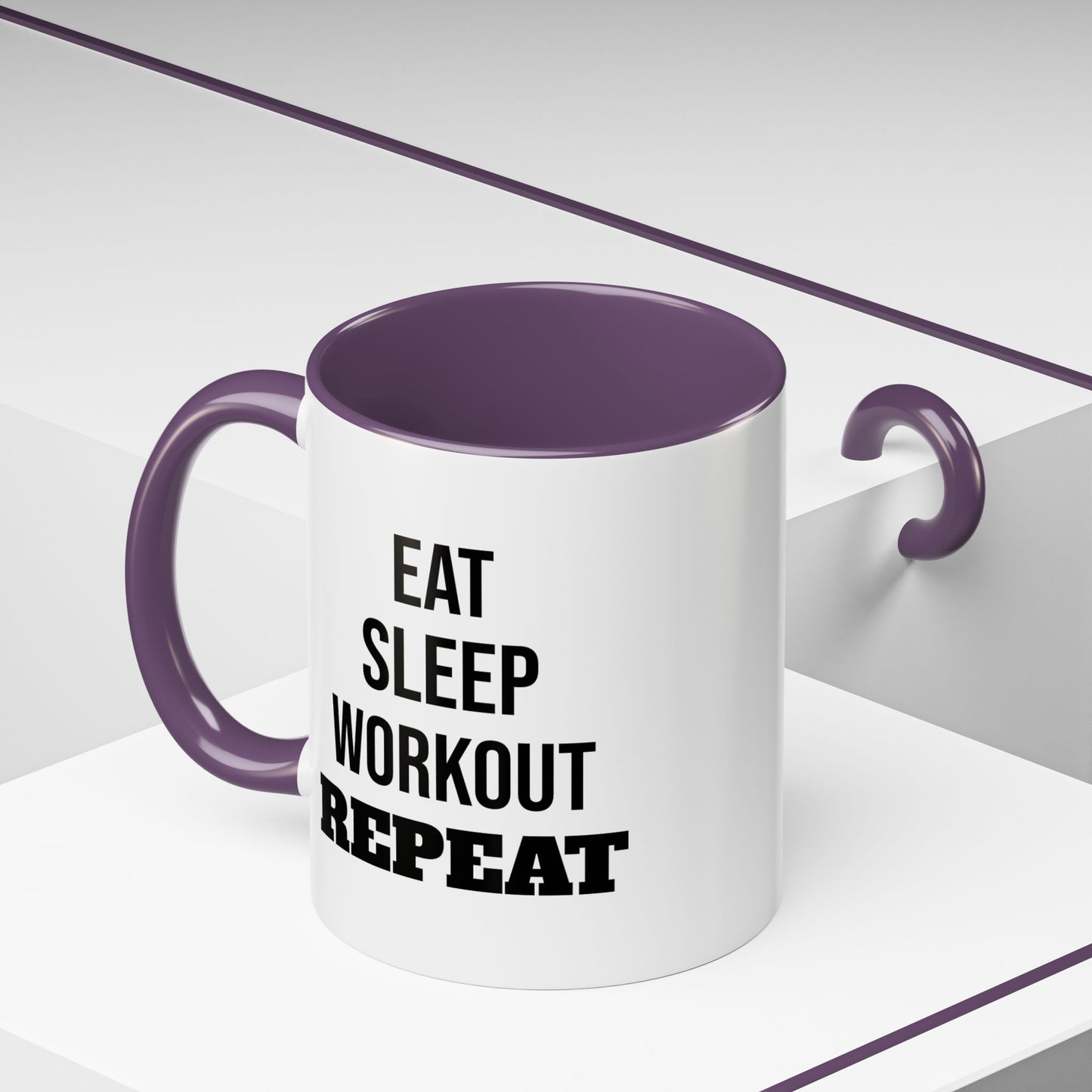Eat Sleep Workout Repeat - Coffee Mug