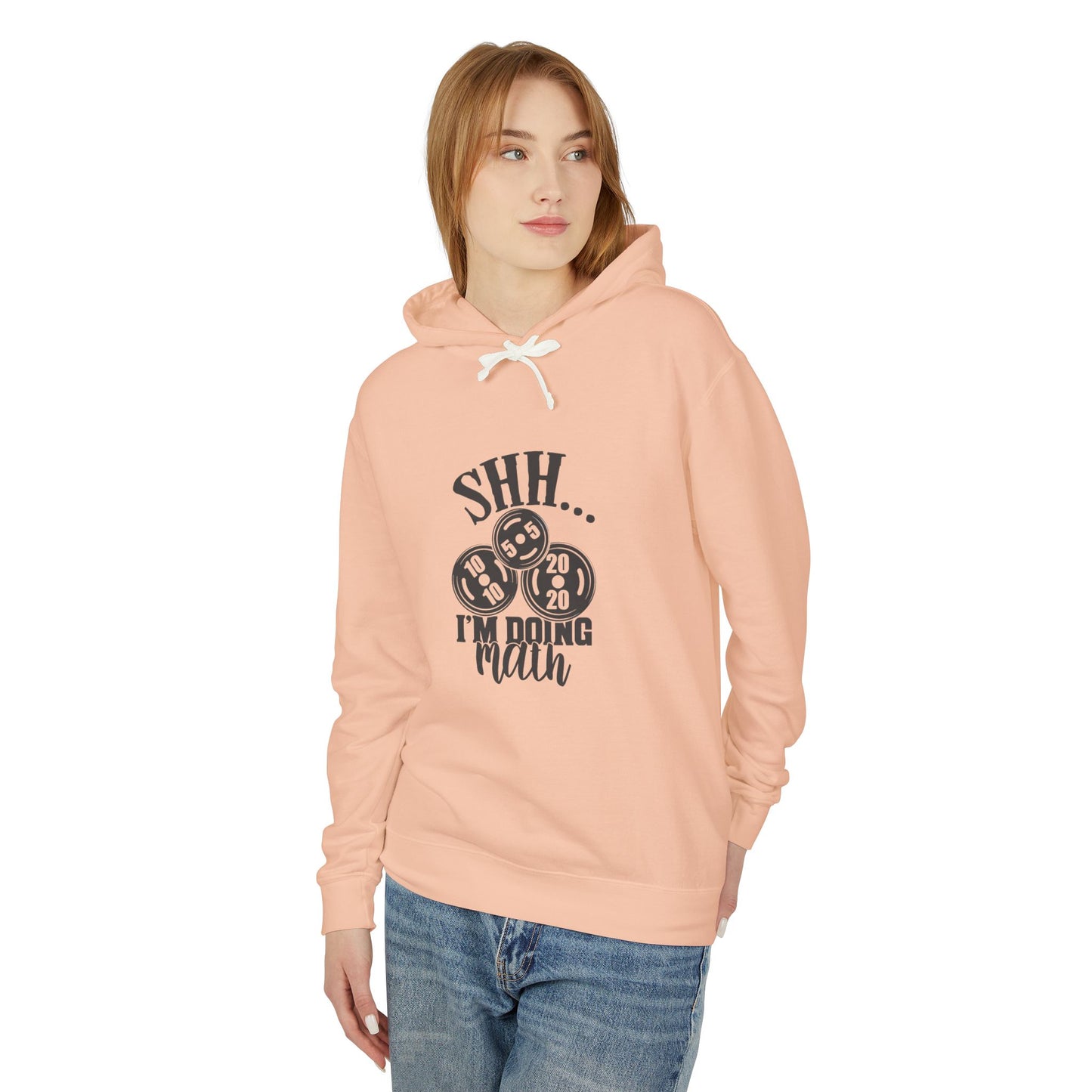 "SHHHH I'm doing math" - Unisex Pullover Hoodie ( No pockets)
