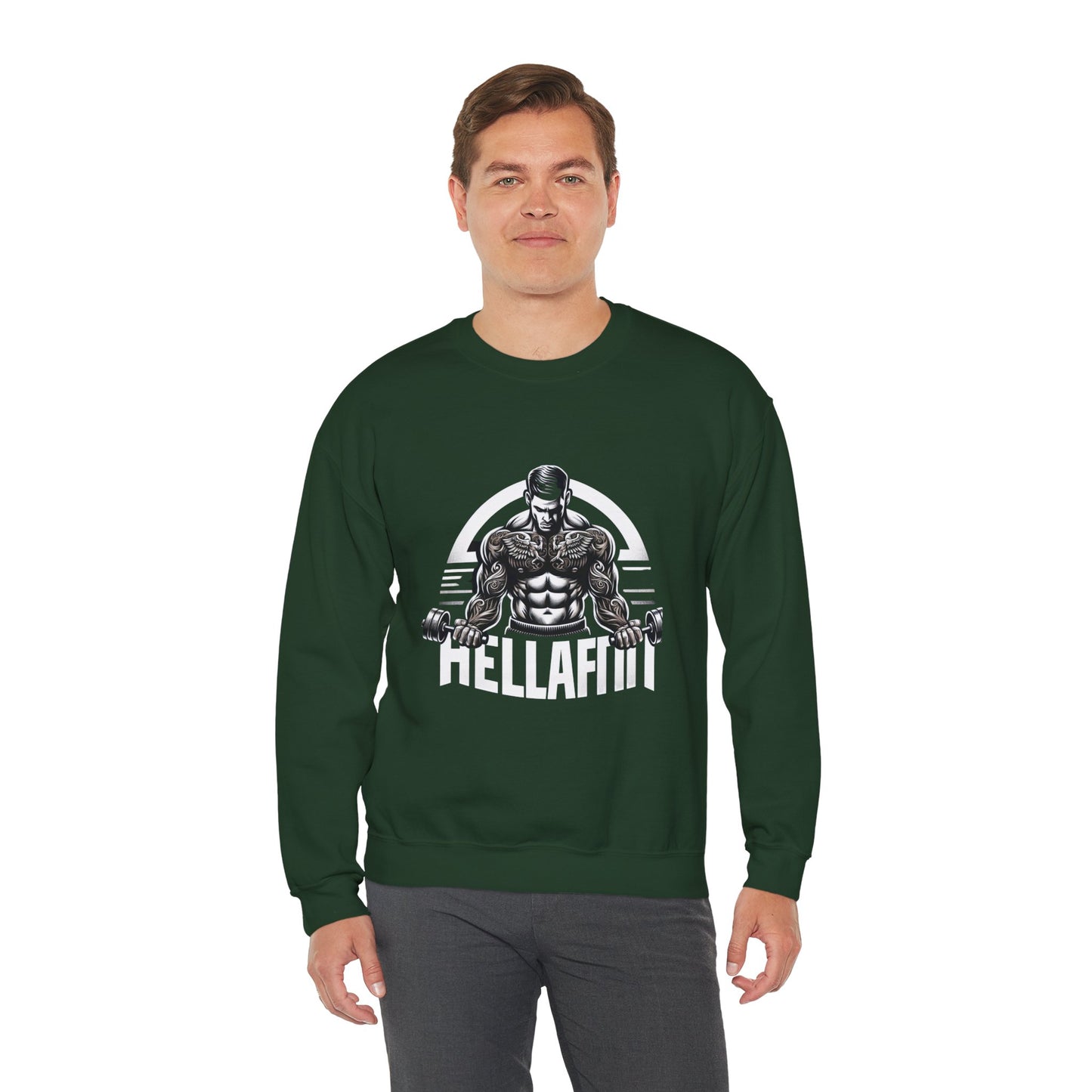Men's "HELLAFIT" Original Design Sweatshirt