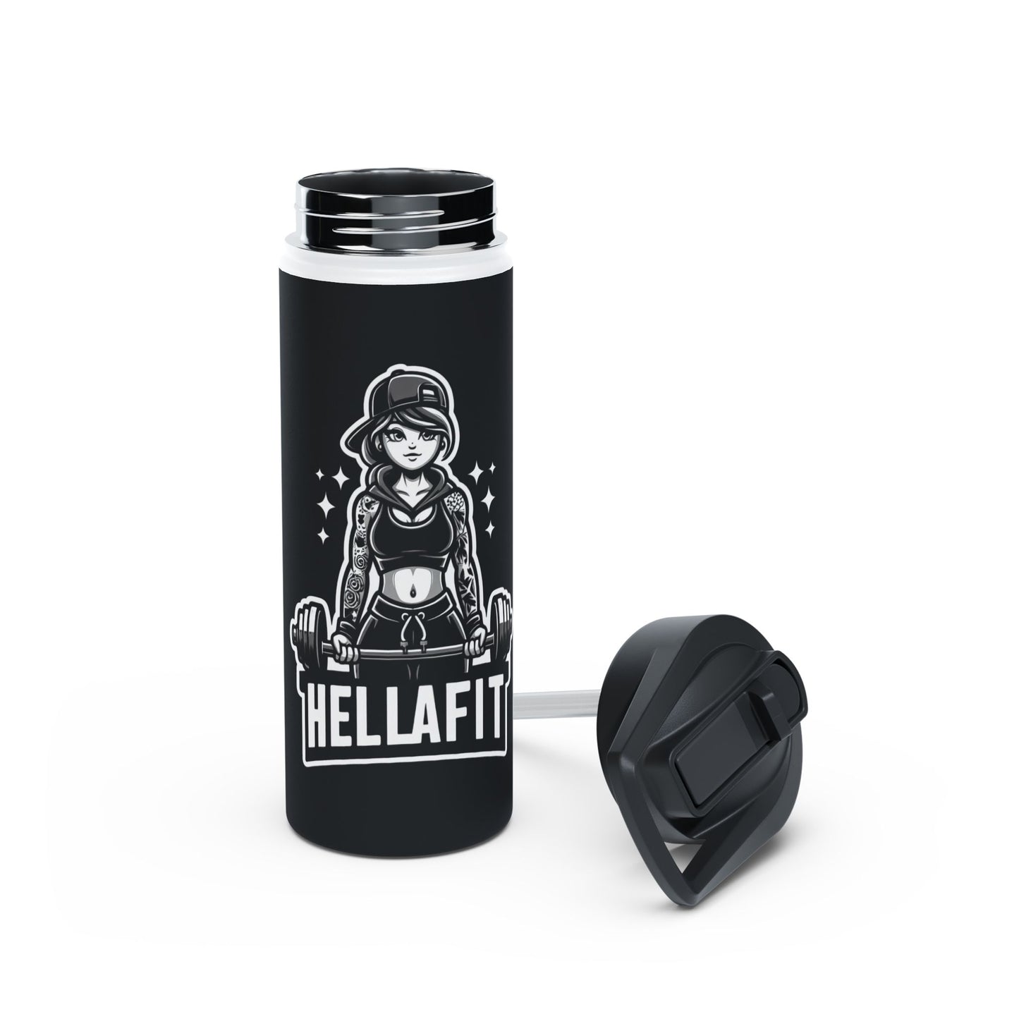 Stainless Steel Water Bottle, Standard Lid