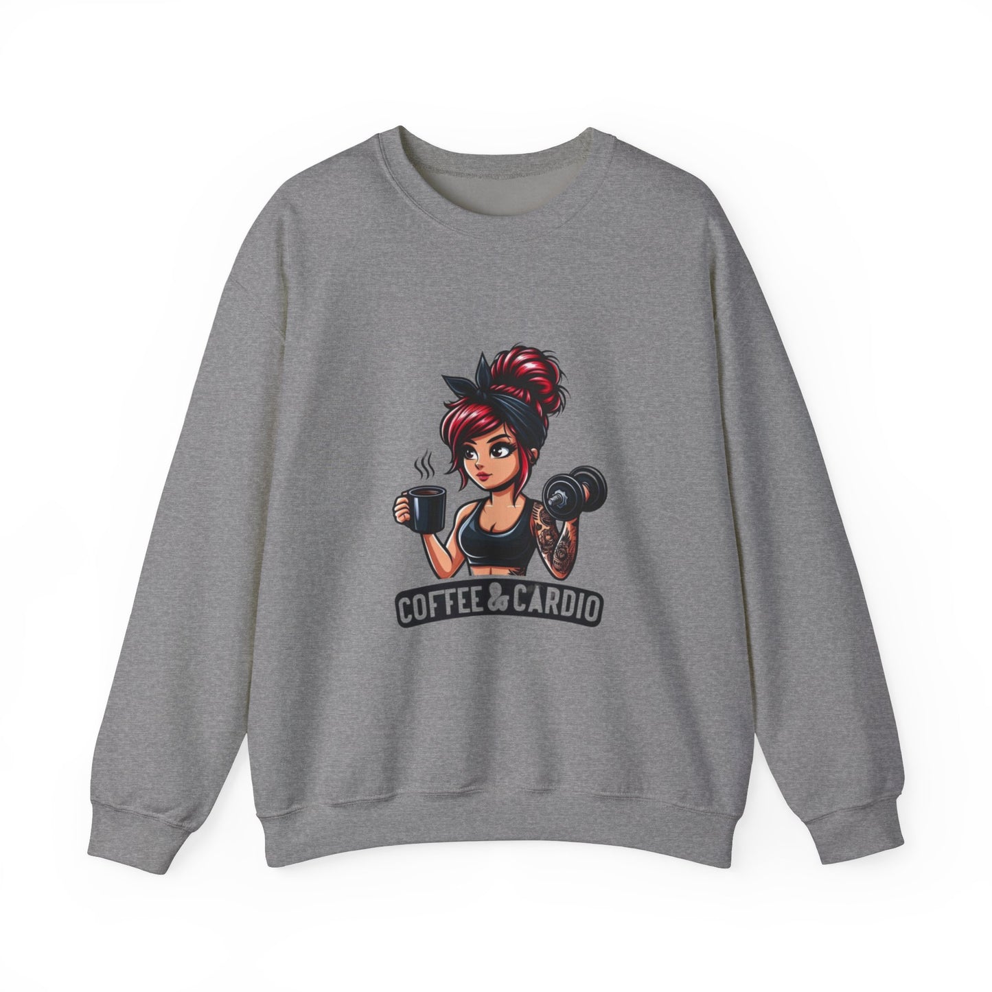 Women's "Coffee & Cardio" Sweatshirt