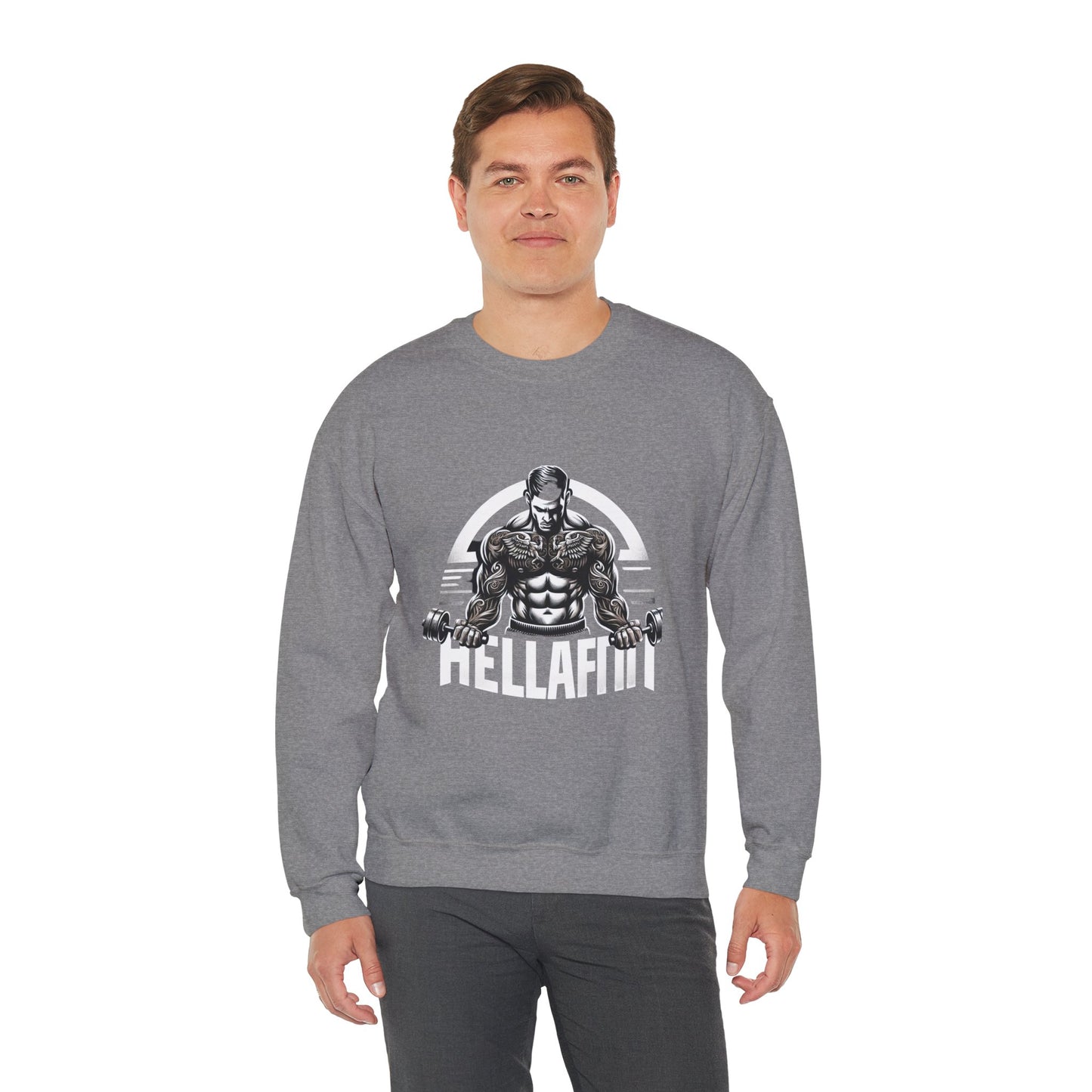 Men's "HELLAFIT" Original Design Sweatshirt