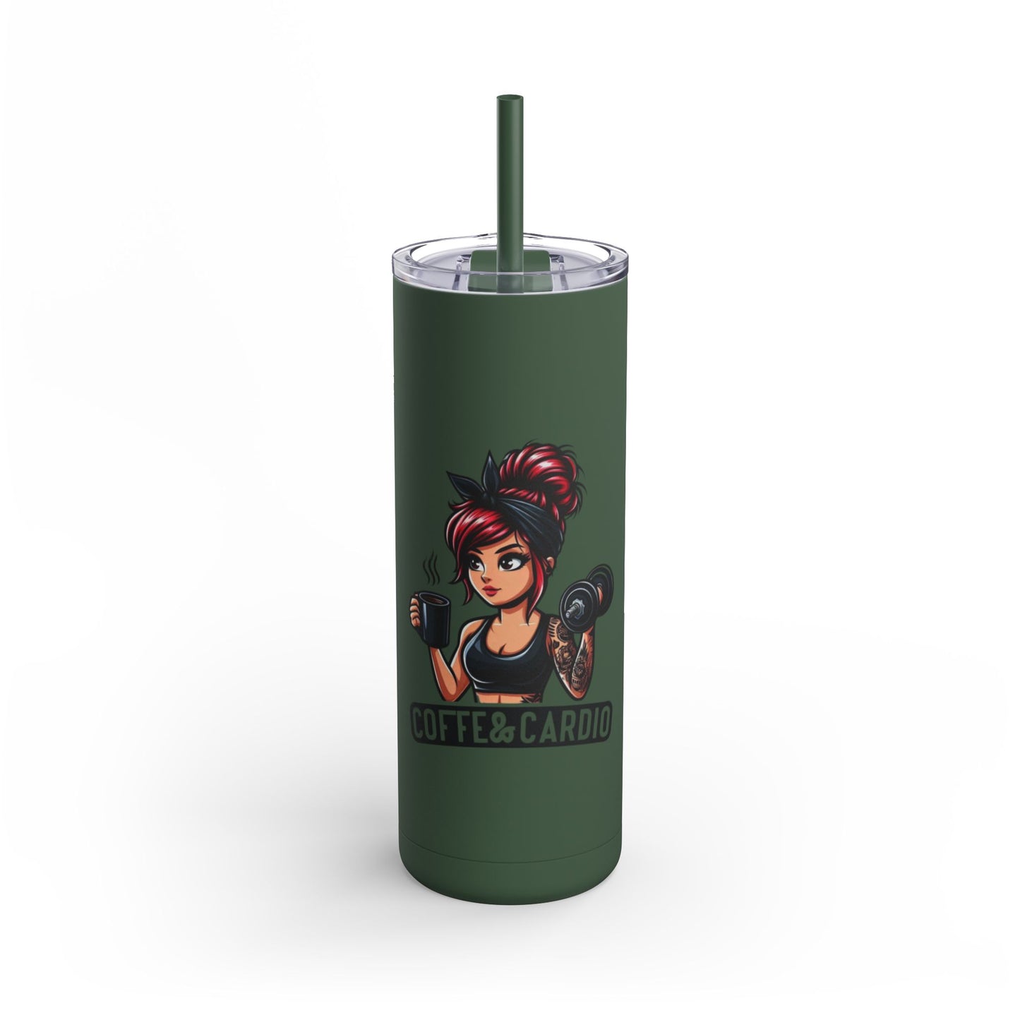Skinny Matte Tumbler, 20oz