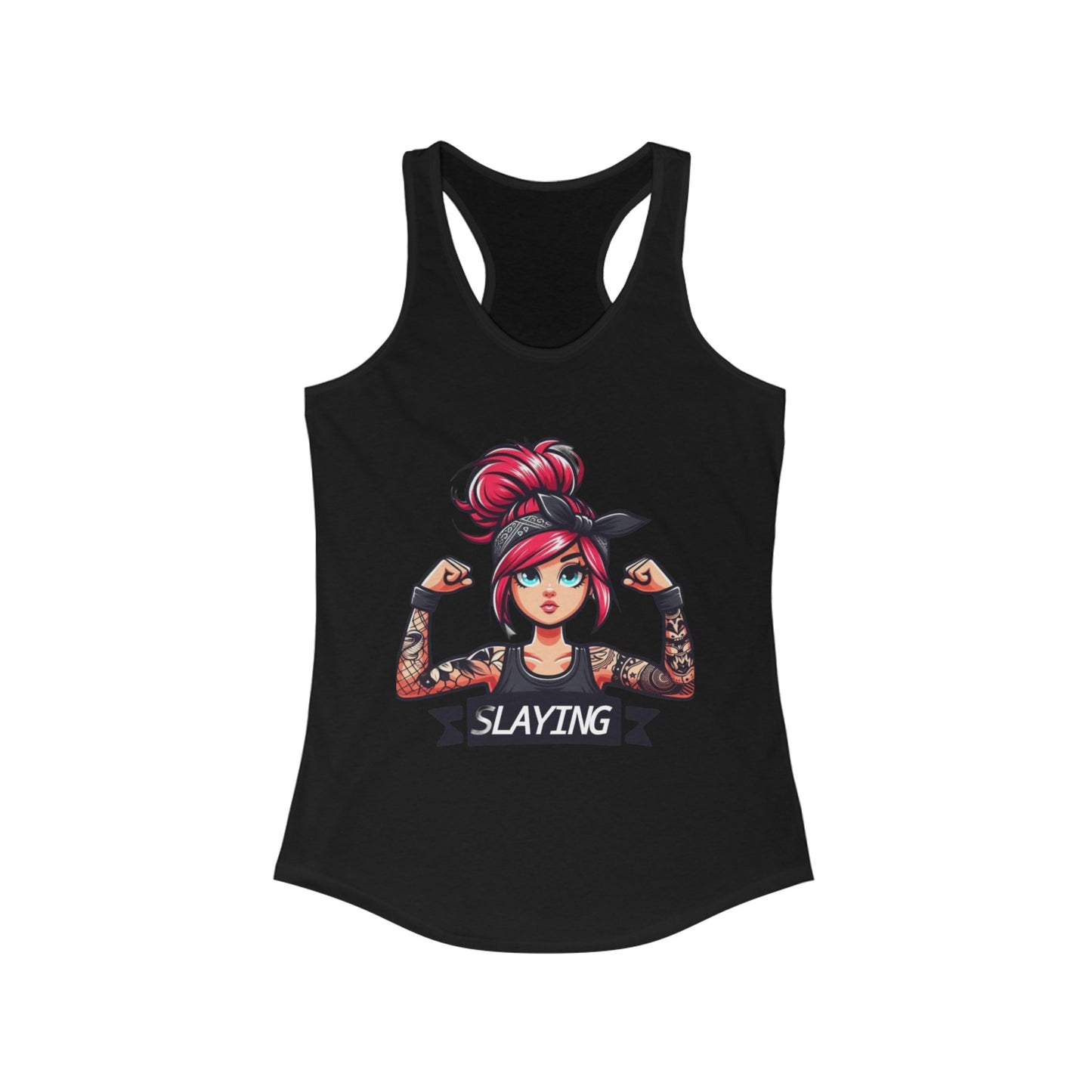 Women's " SLAYING" Fitness Tank Top