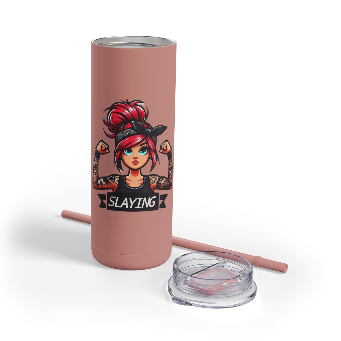 Skinny Matte Tumbler, 20oz