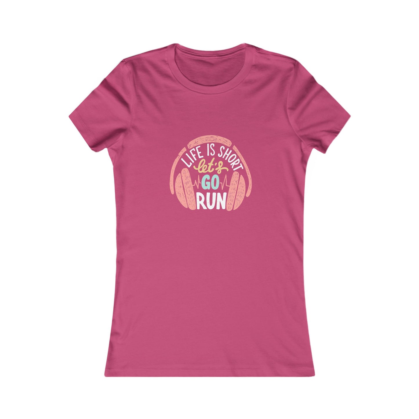 " Life is Short, Go for a Run" - Women's Tee