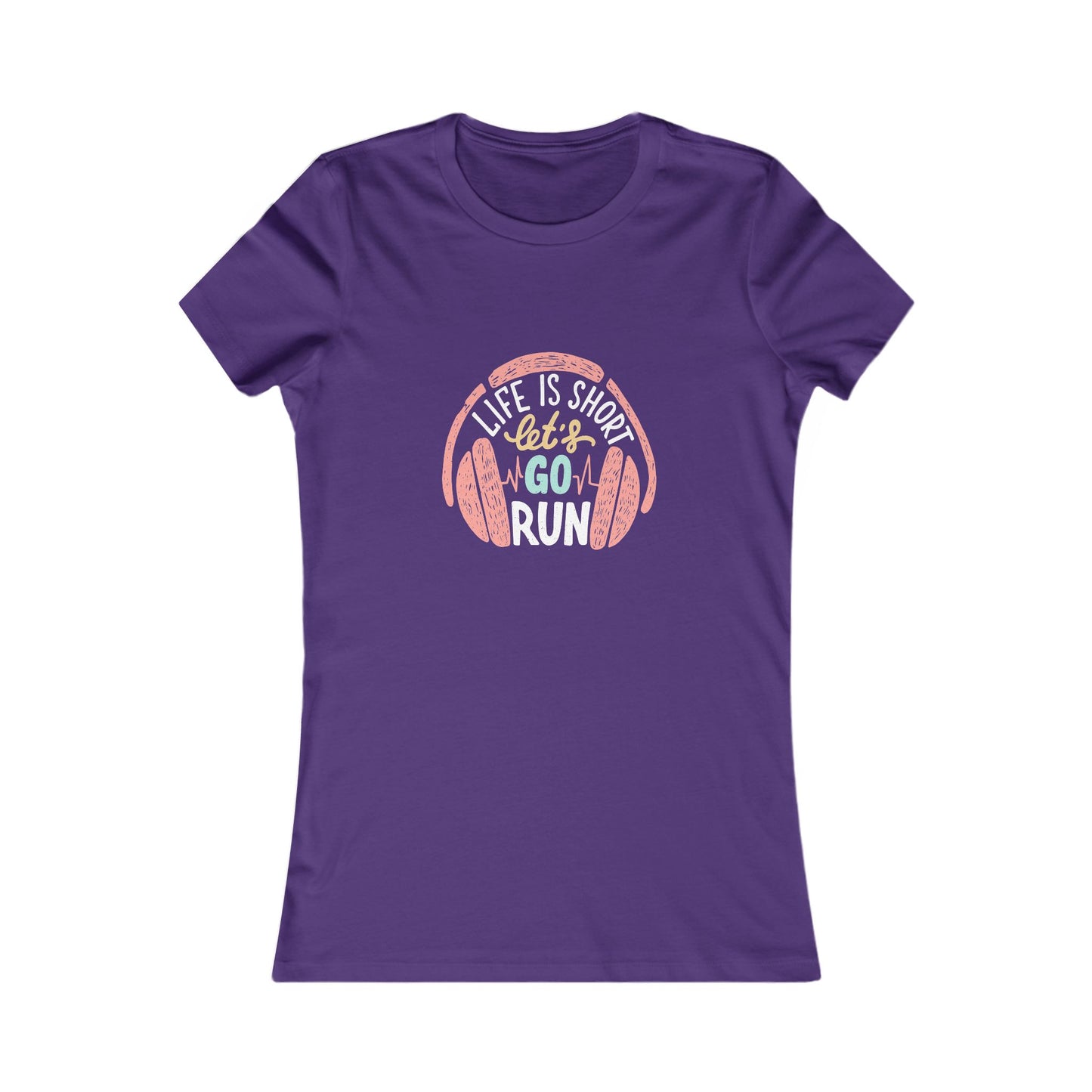 " Life is Short, Go for a Run" - Women's Tee