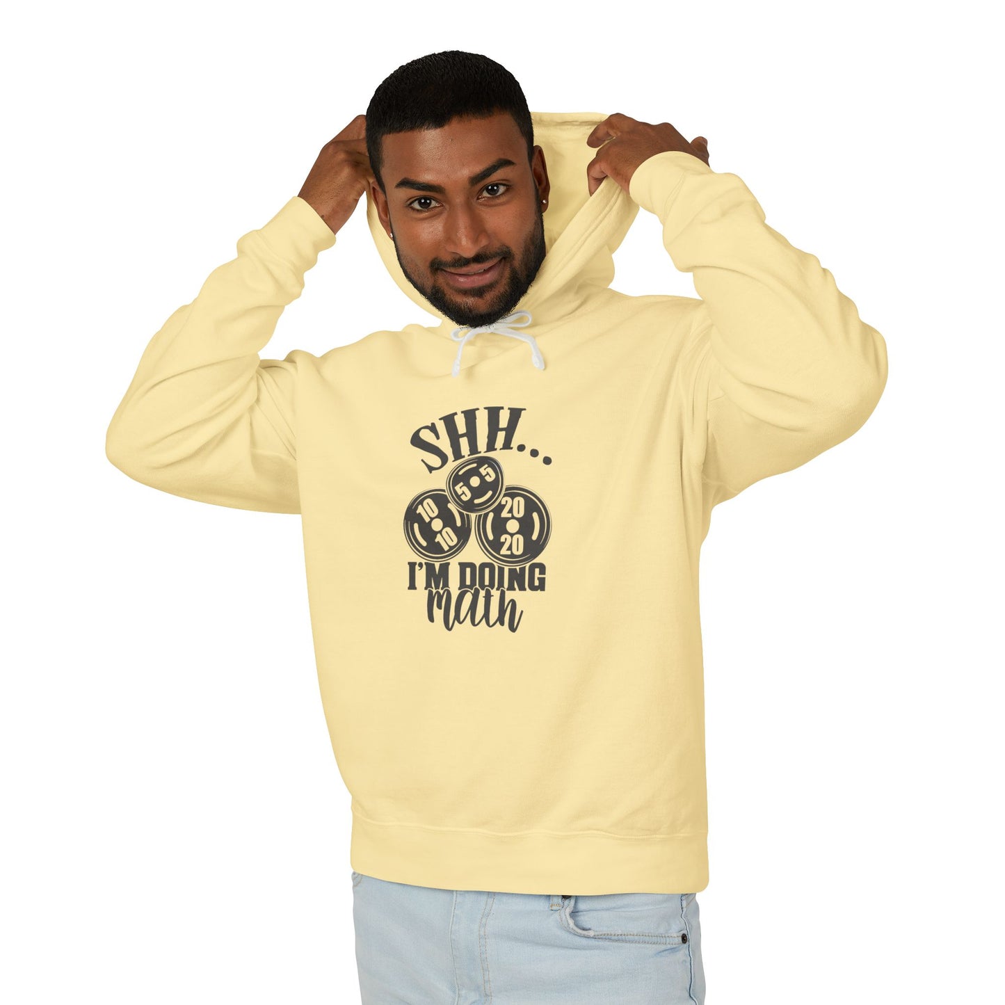 "SHHHH I'm doing math" - Unisex Pullover Hoodie ( No pockets)