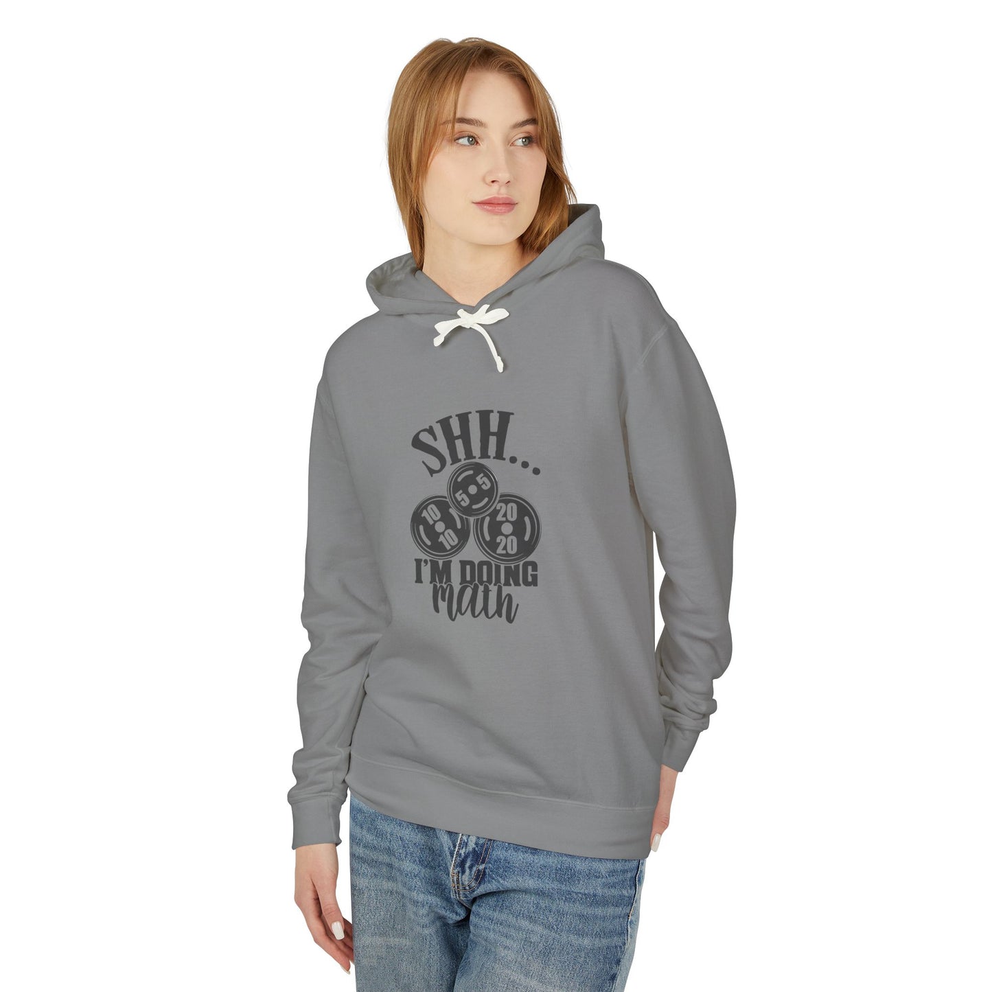 "SHHHH I'm doing math" - Unisex Pullover Hoodie ( No pockets)