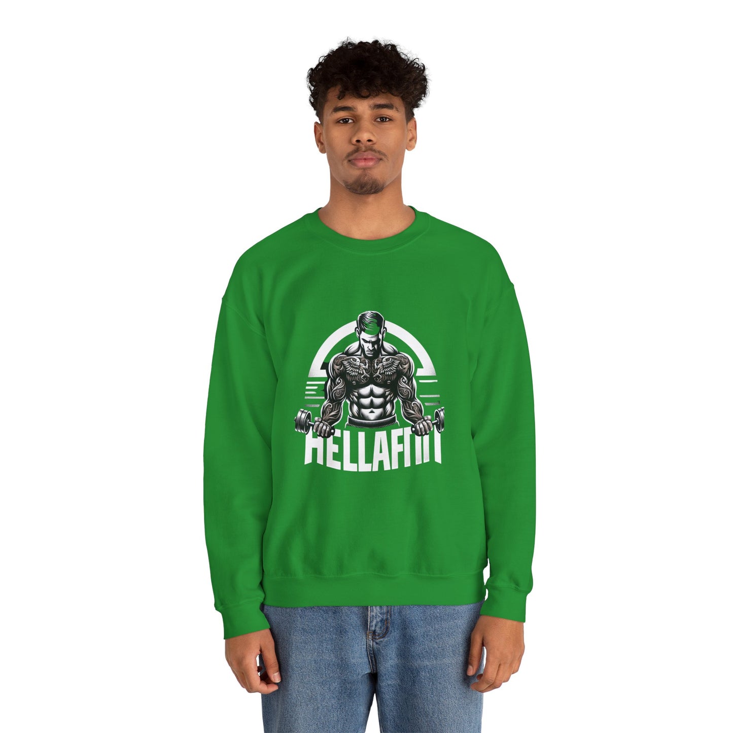 Men's "HELLAFIT" Original Design Sweatshirt