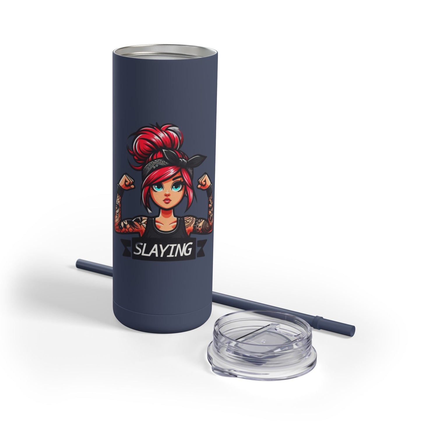 Skinny Matte Tumbler, 20oz