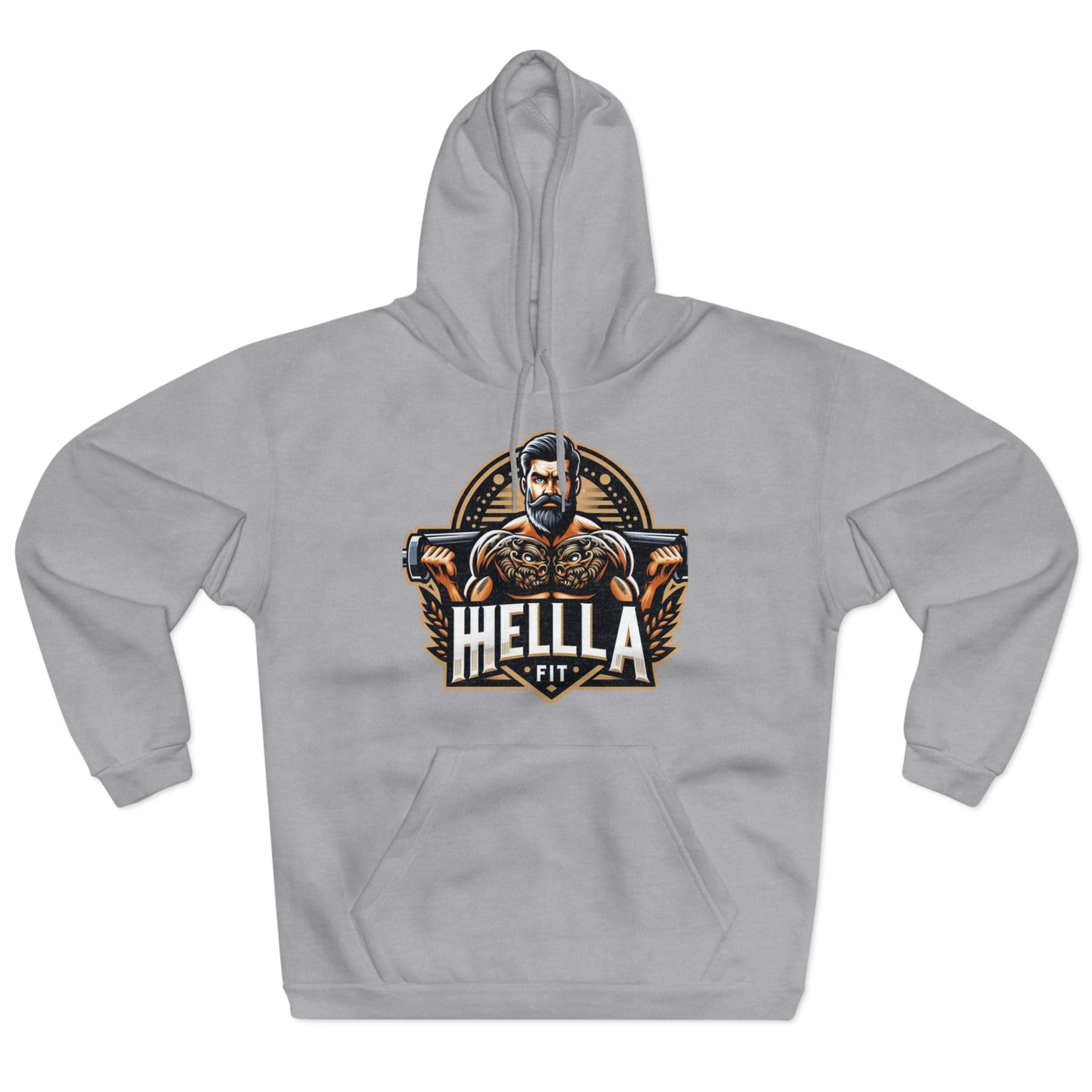 " HELLAFIT" Original Design - Men's Pullover Hoodie