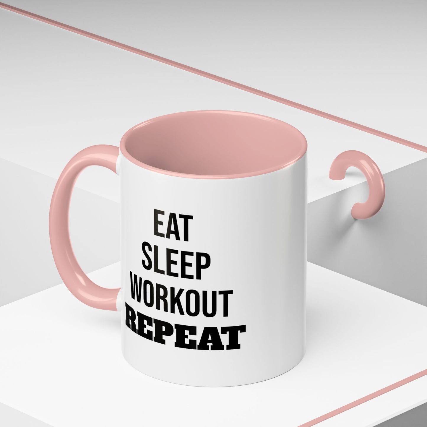 Eat Sleep Workout Repeat - Coffee Mug
