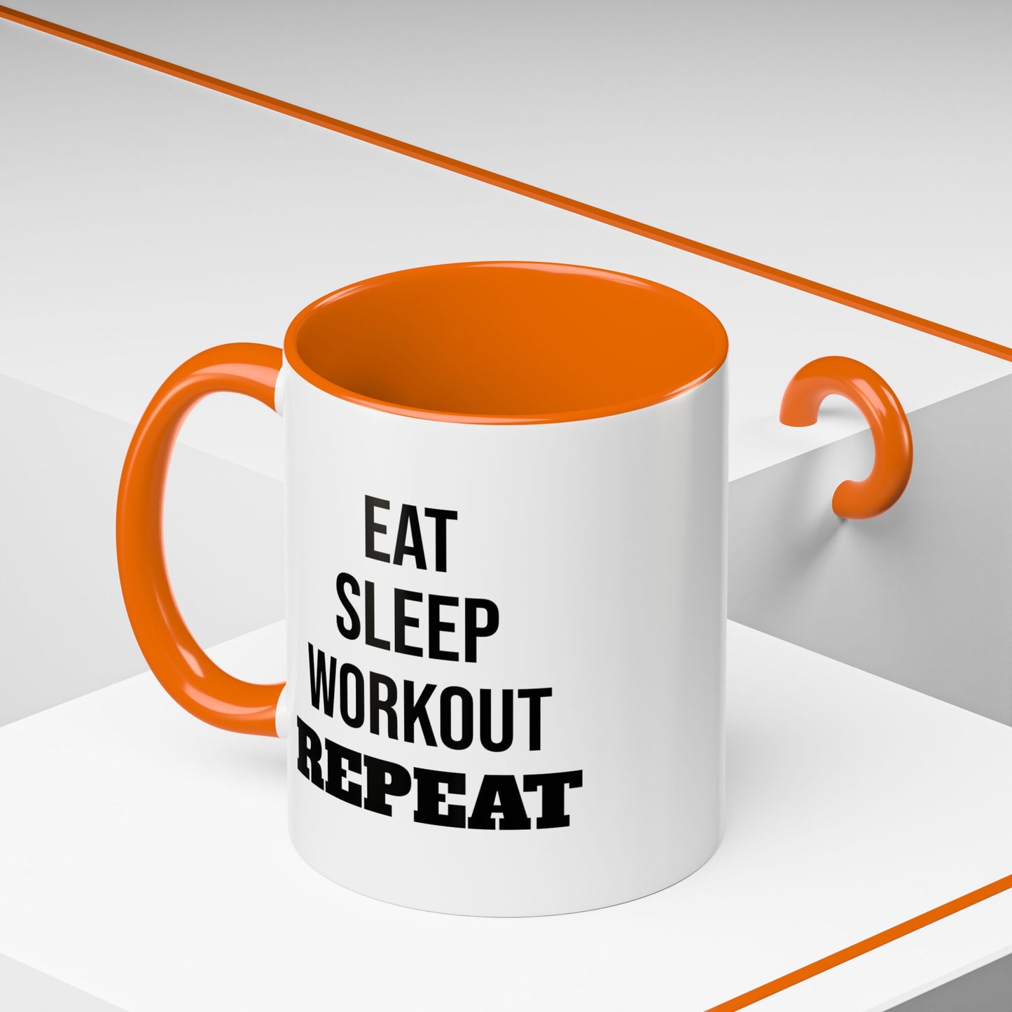 Eat Sleep Workout Repeat - Coffee Mug