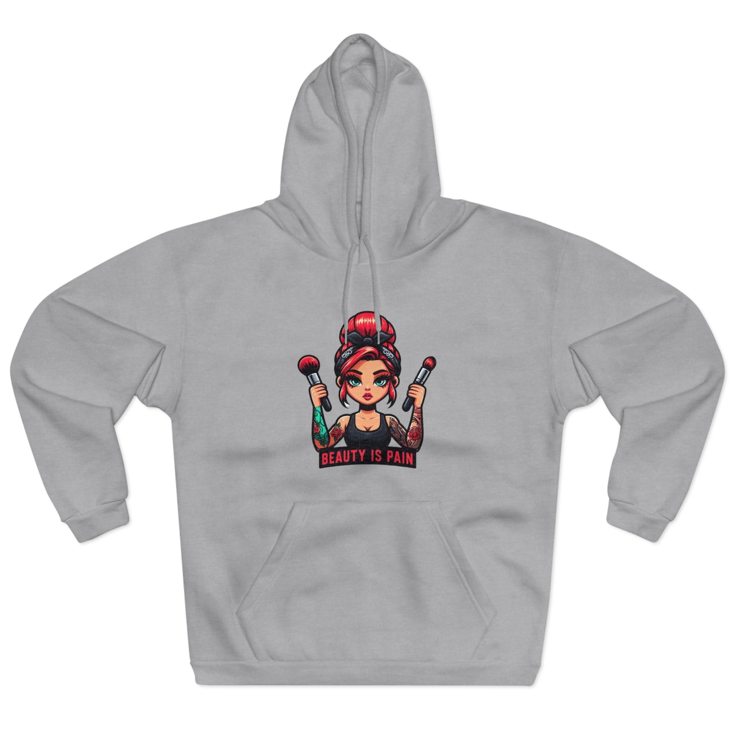 " Beauty is Pain" - Women's Pullover Hoodie