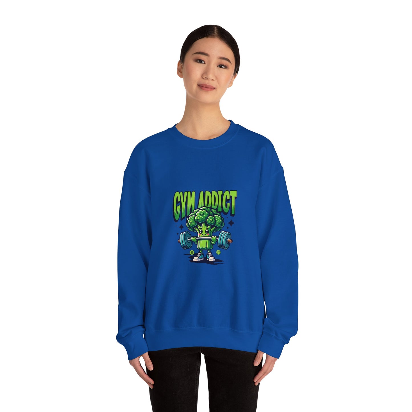 " Gym Addict" Funny Sweatshirt