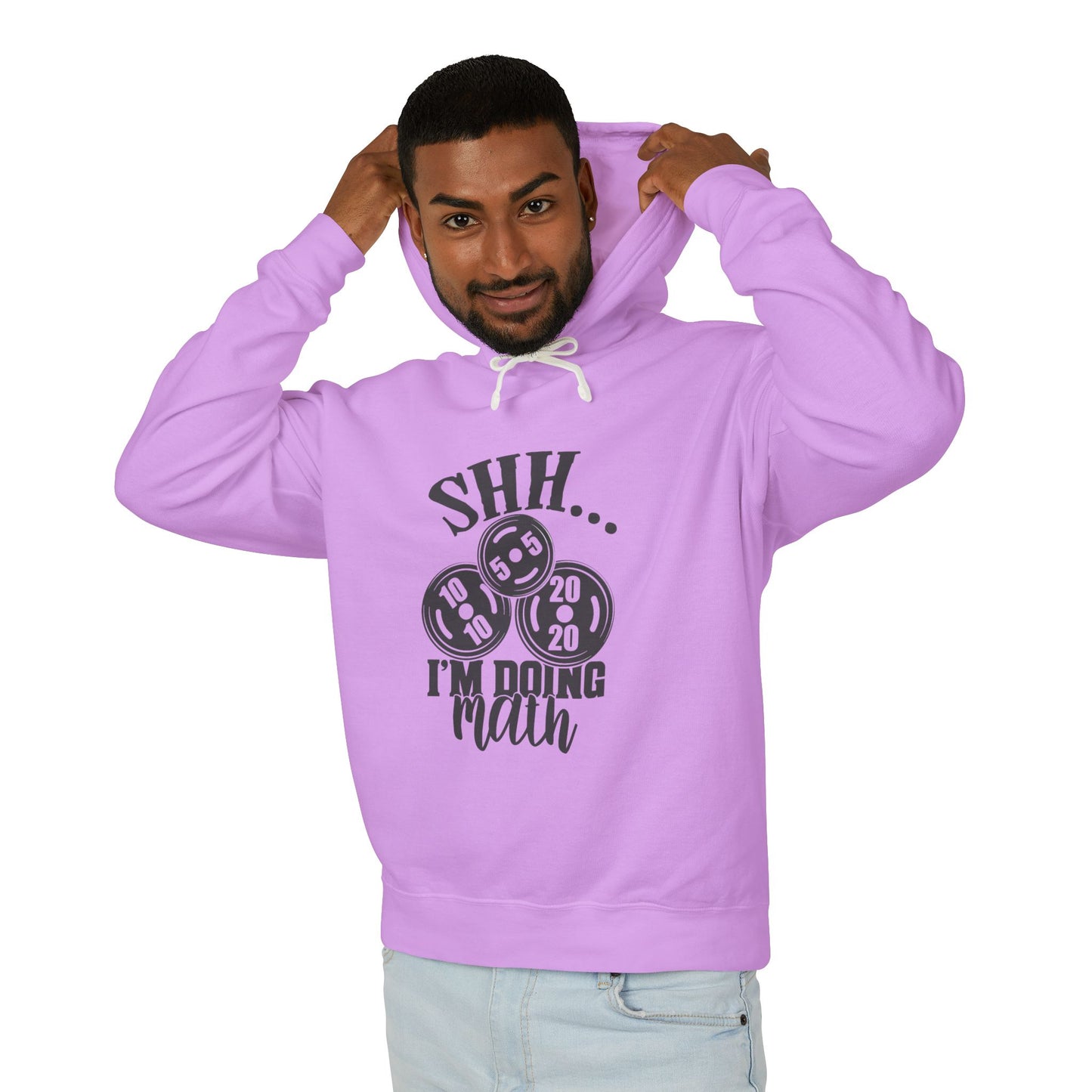 "SHHHH I'm doing math" - Unisex Pullover Hoodie ( No pockets)