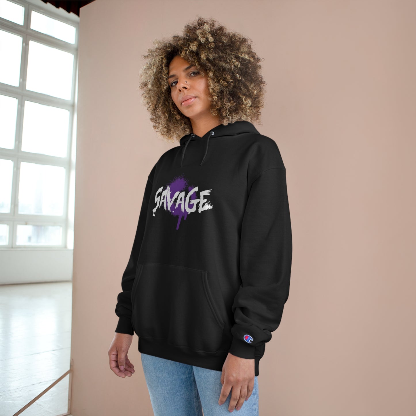 " Savage" - Unisex Pullover Hoodie