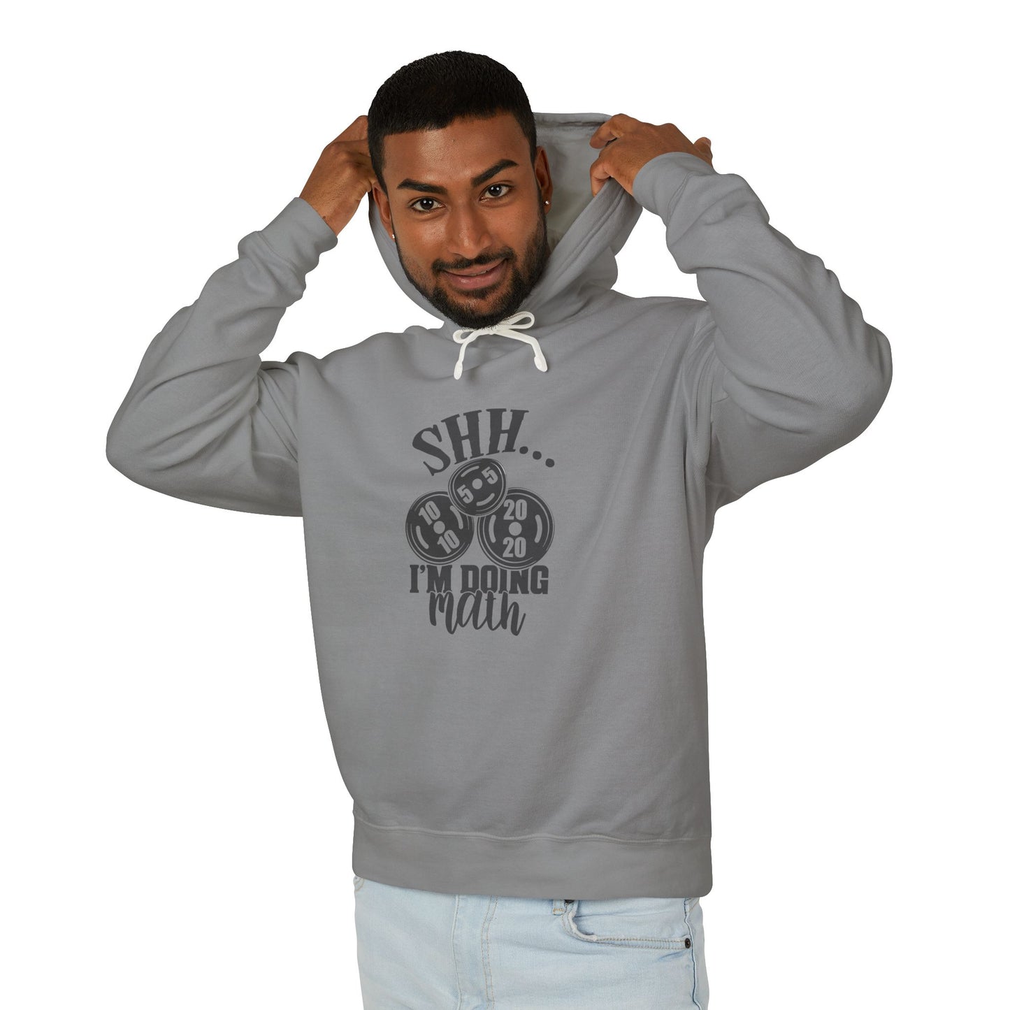 "SHHHH I'm doing math" - Unisex Pullover Hoodie ( No pockets)