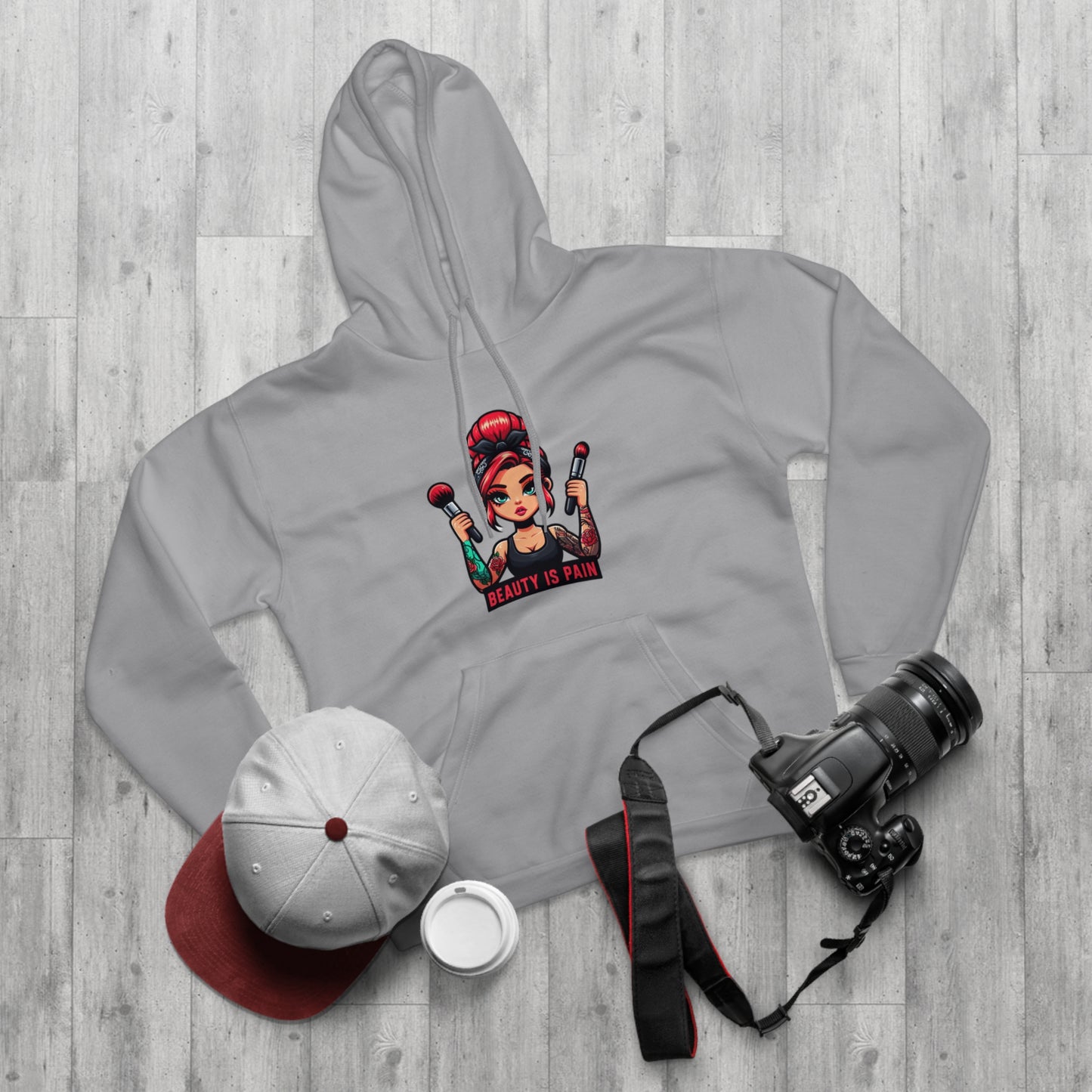 " Beauty is Pain" - Women's Pullover Hoodie