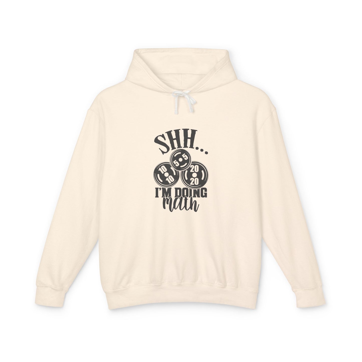 "SHHHH I'm doing math" - Unisex Pullover Hoodie ( No pockets)